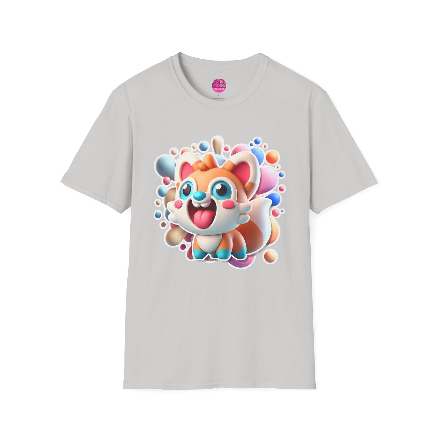 Fanny the Fox T-Shirt - Bold and Colorful Unisex Tee for Fun-Loving Fashion Fans