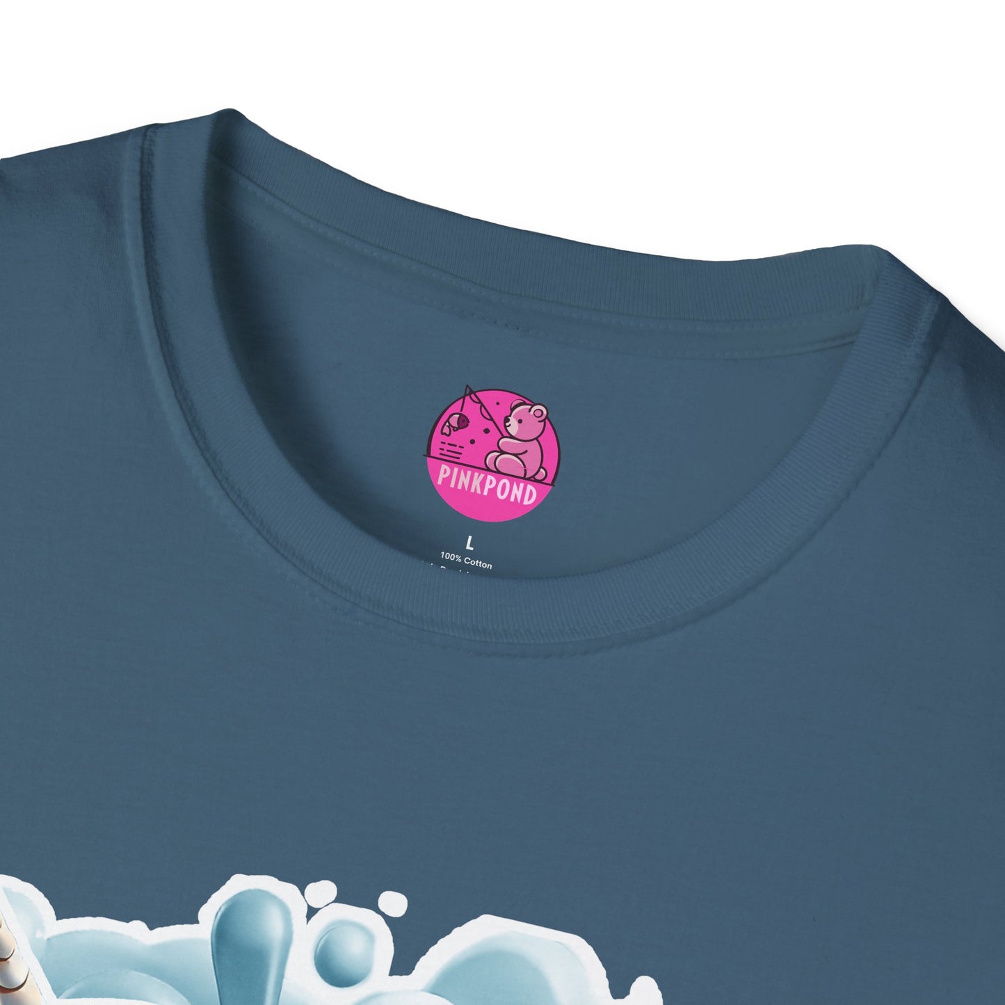 Nelly the Narwhal T-Shirt – The Ocean’s Most Magical Smile! - Unisex Softstyle Tee