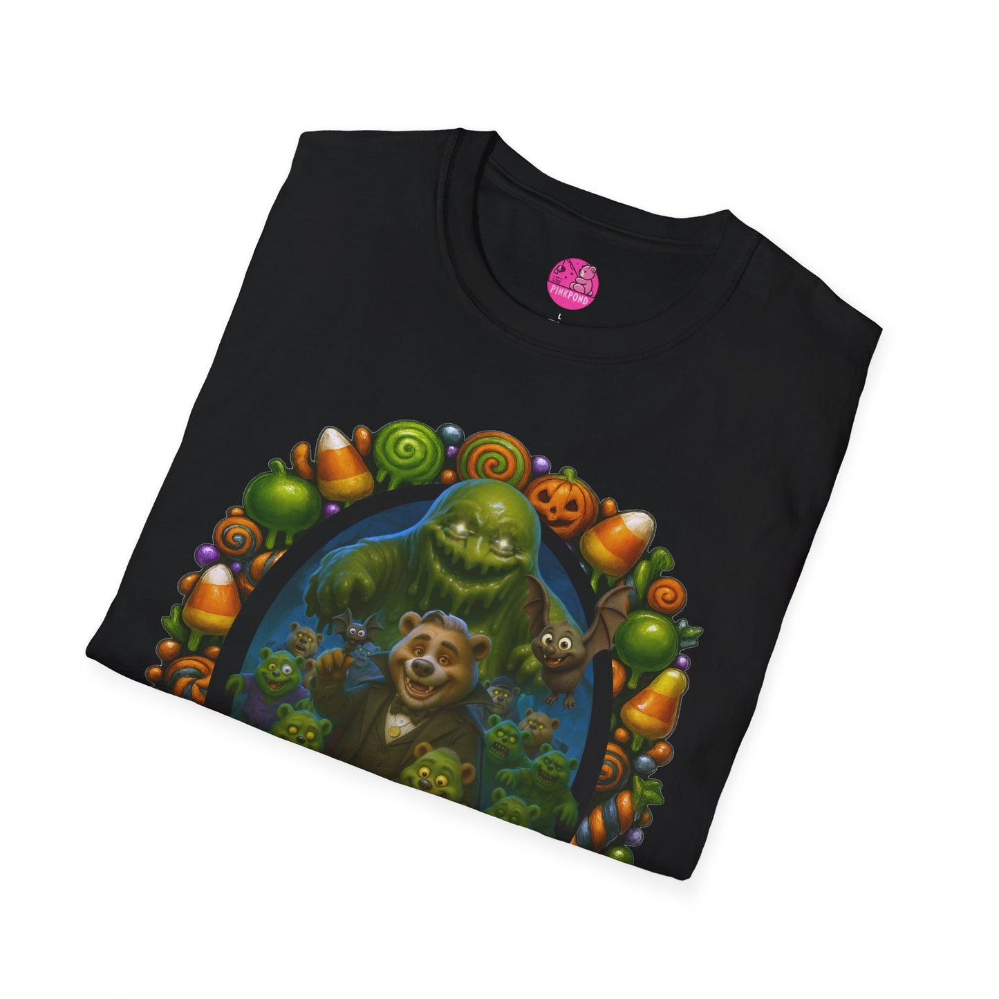 Eddy Hill Bear Halloween Graphic T-Shirt