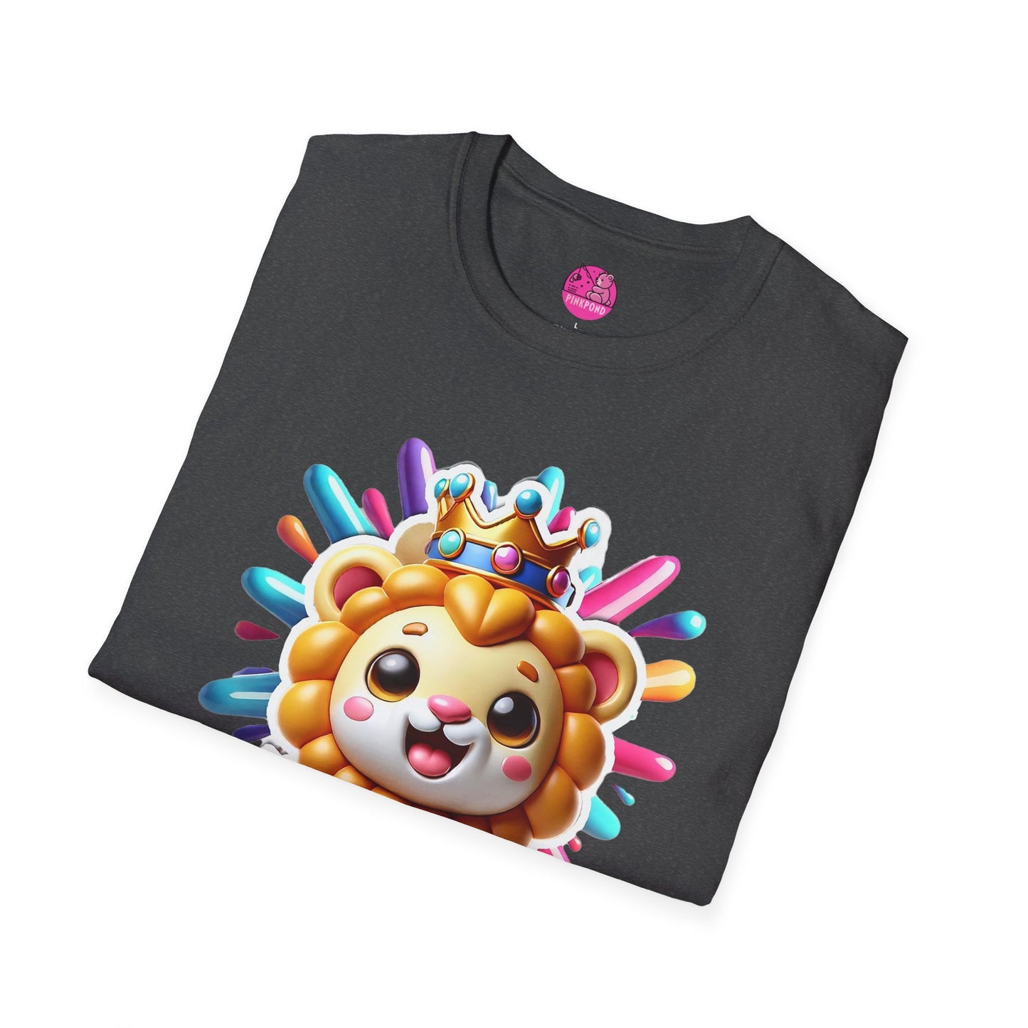 Leon the Lion King Unisex T-Shirt - Fun and Funky Jungle Tee