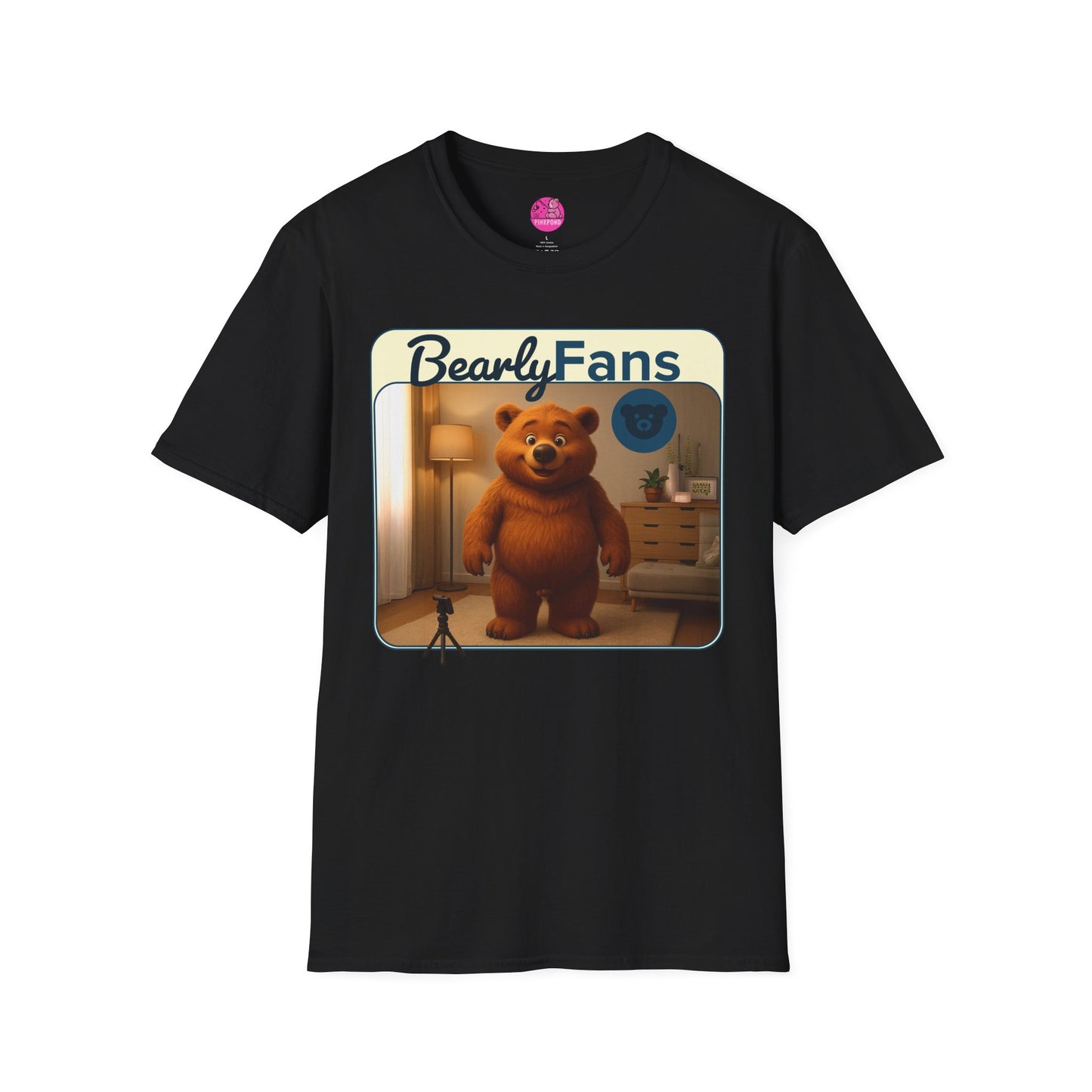 PinkPond Bearly Fans Saucy Bear Tee