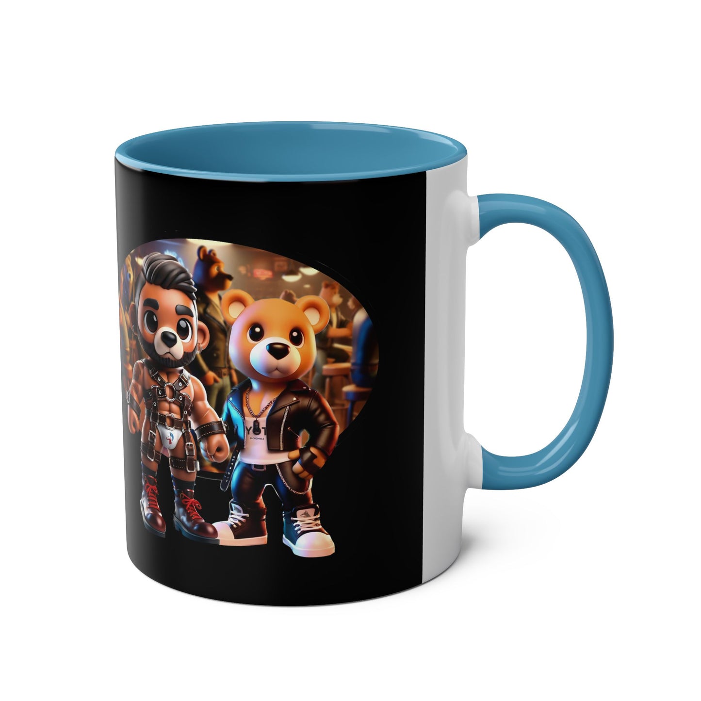 Bear Cubs on the Town - Pride Ceramic Mug