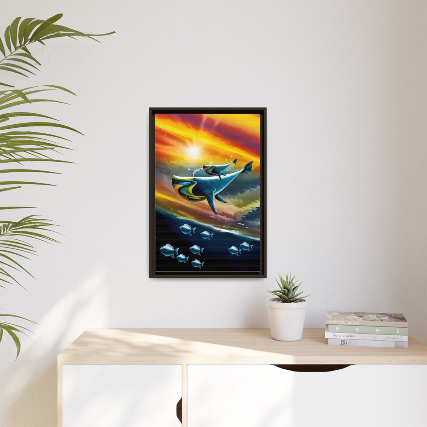 Celestial Whale by Andrew McCarter - Art Print