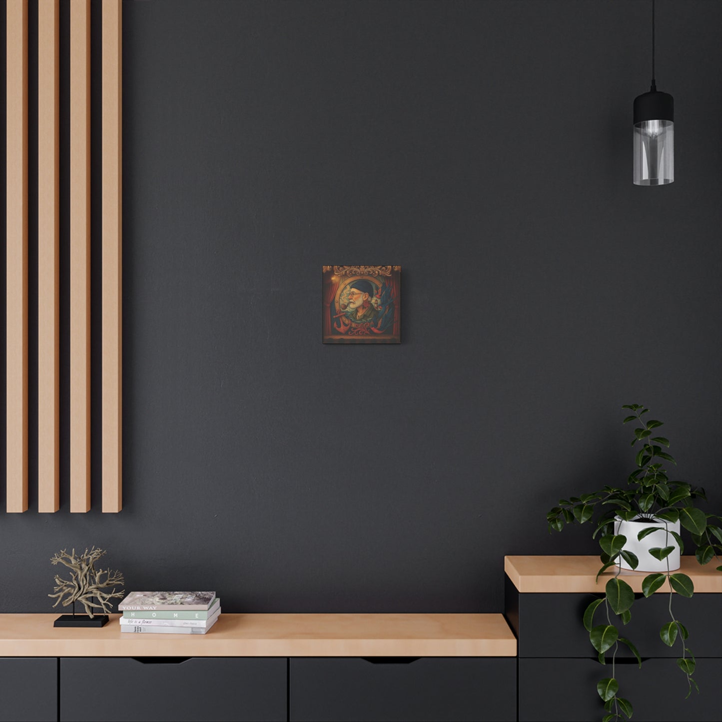 Canvas Wall Art - The Old Sailor’s Portrait