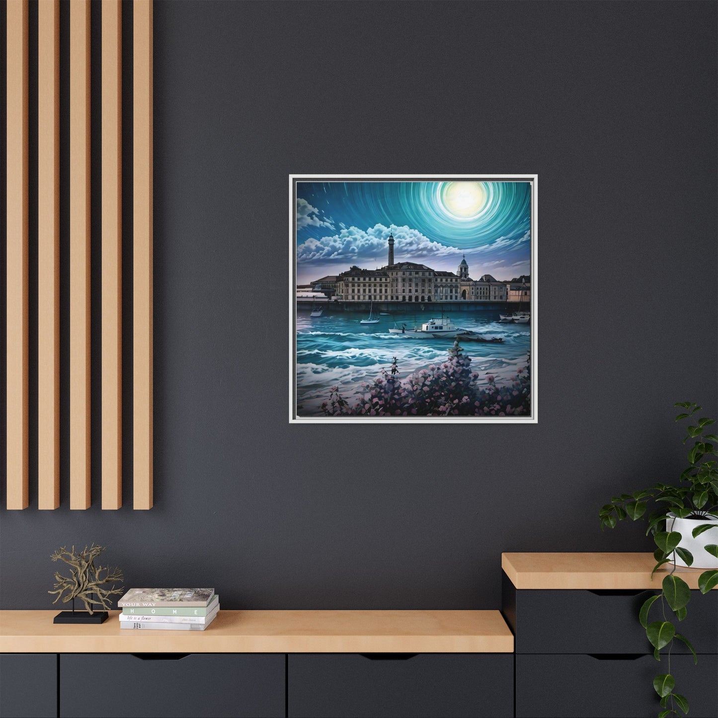 Tides of Time – Royal William Yard by Andrew McCarter - Canvas Print