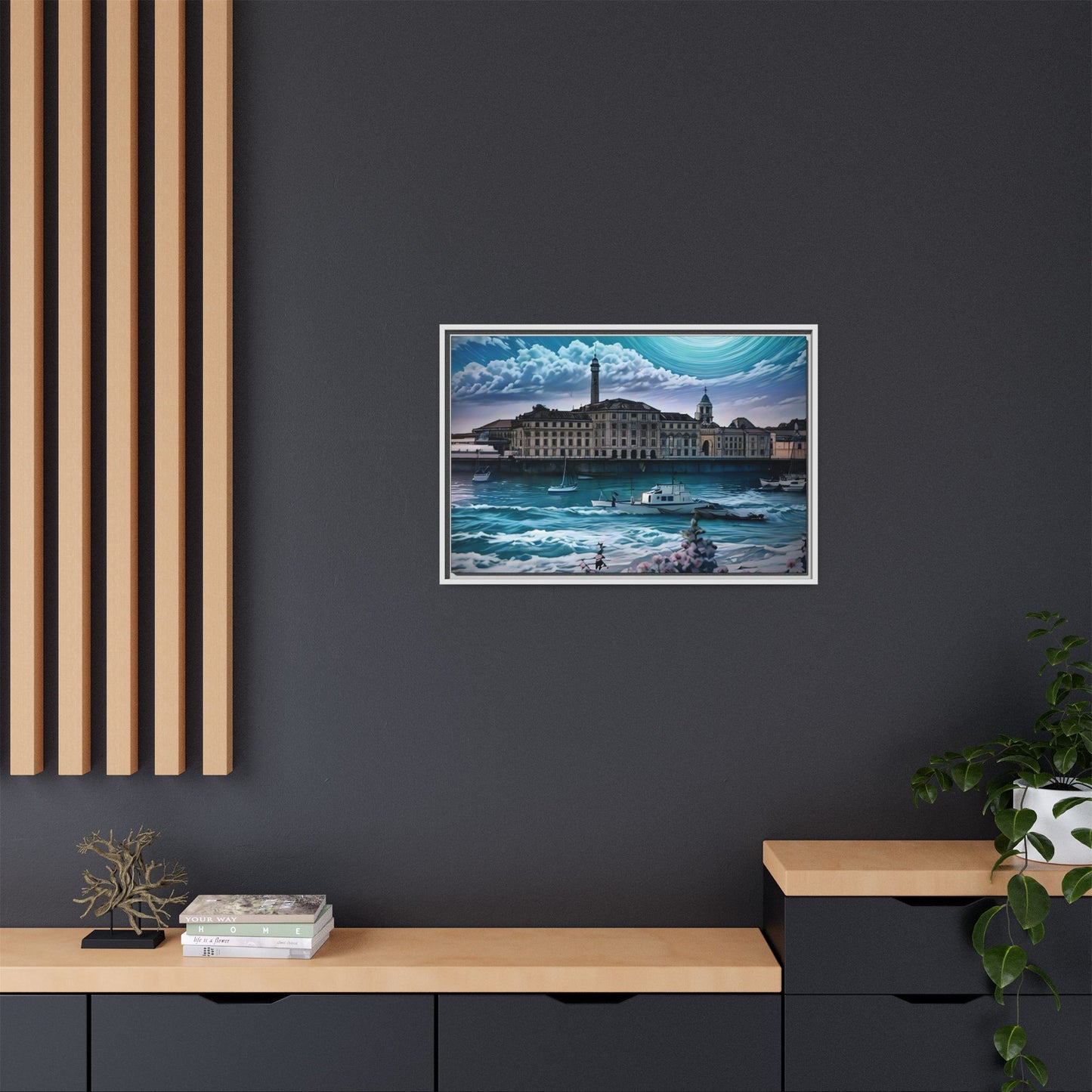 Tides of Time – Royal William Yard by Andrew McCarter - Canvas Print