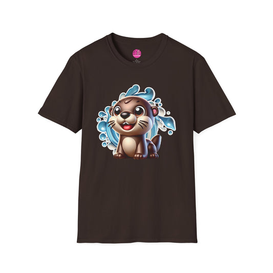 Oscar the Otter Splashing Fun T-Shirt