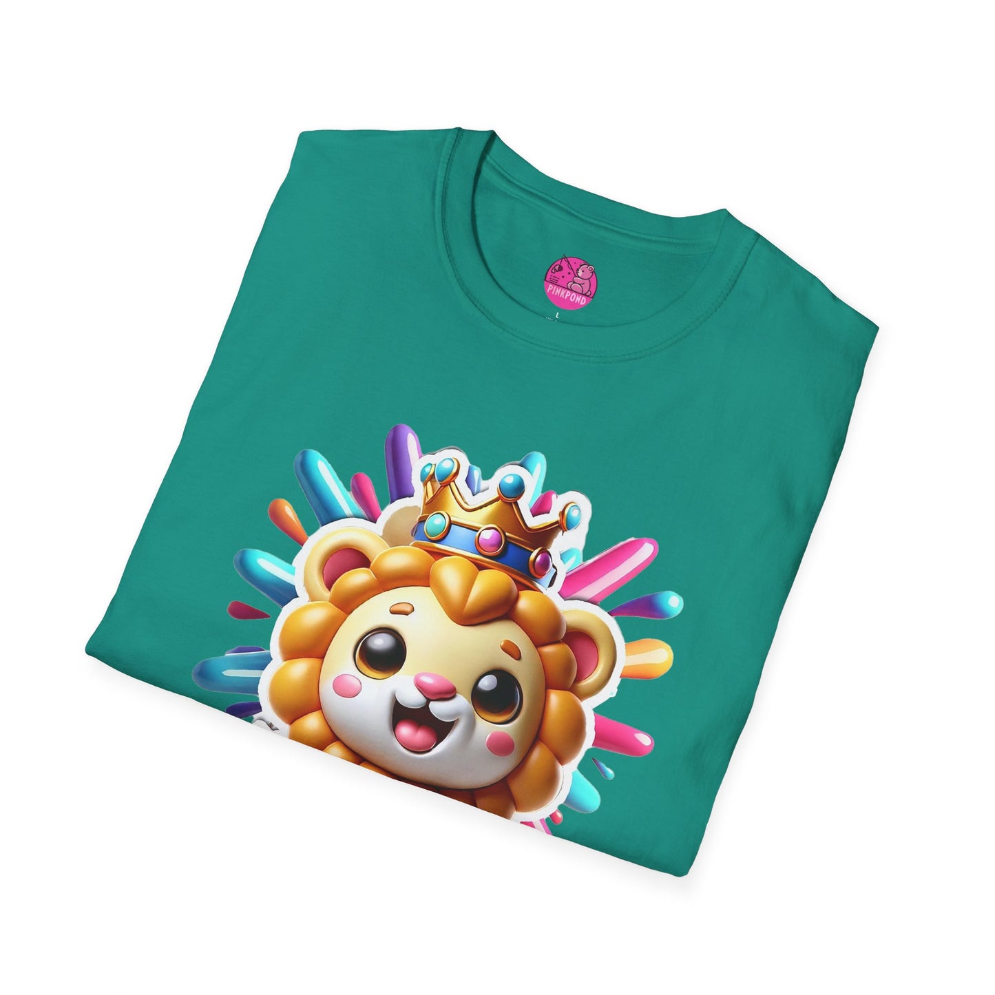 Leon the Lion King Unisex T-Shirt - Fun and Funky Jungle Tee