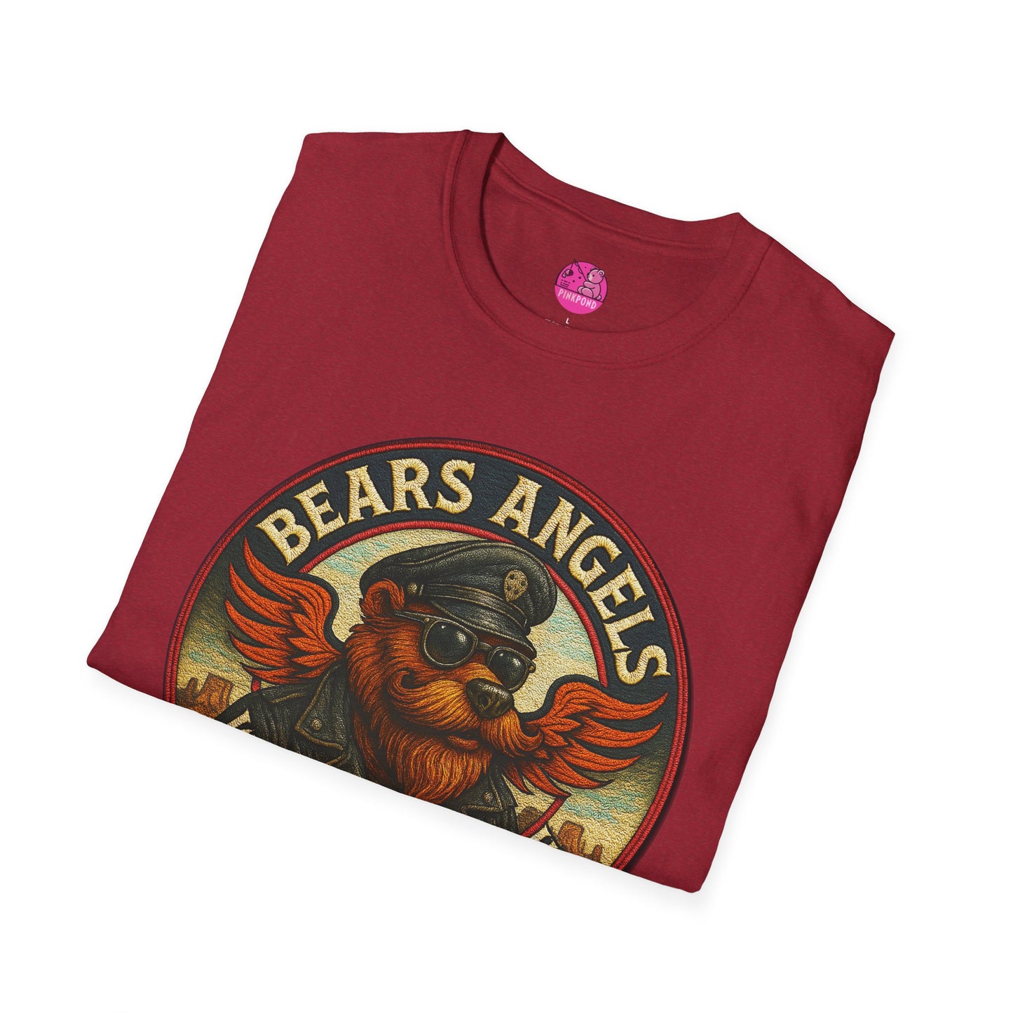Biker Bears Angels Unisex T-Shirt - Where The Wild Ride Tee
