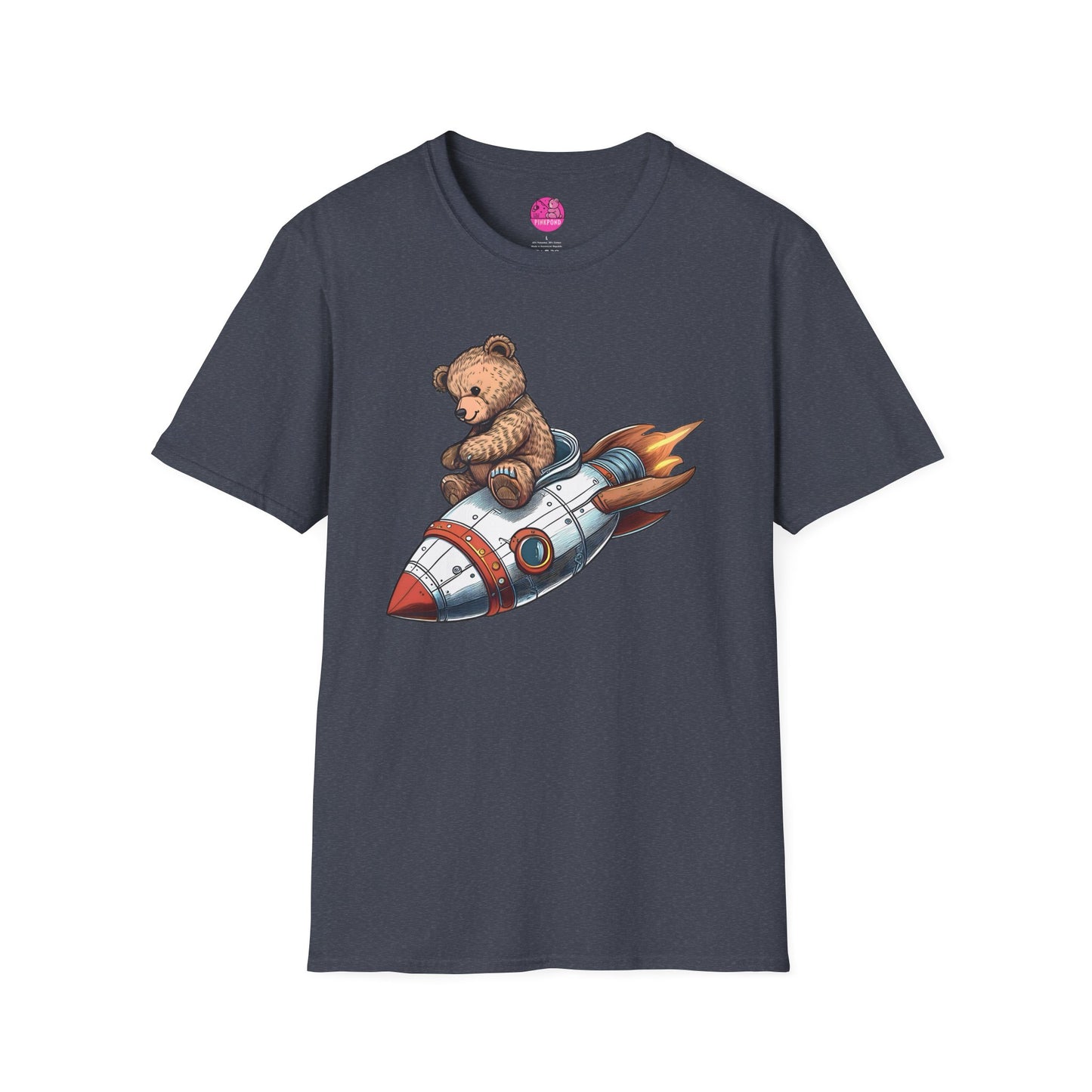 Rocket Bear Style 2 Unisex T-Shirt Design for Bear Fans