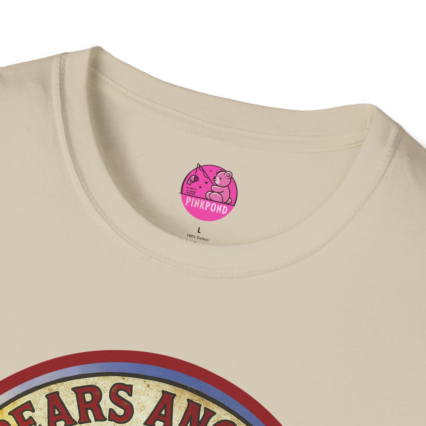 Biker Bear T-Shirt - Bears Angels Roundel, Ride With Pride