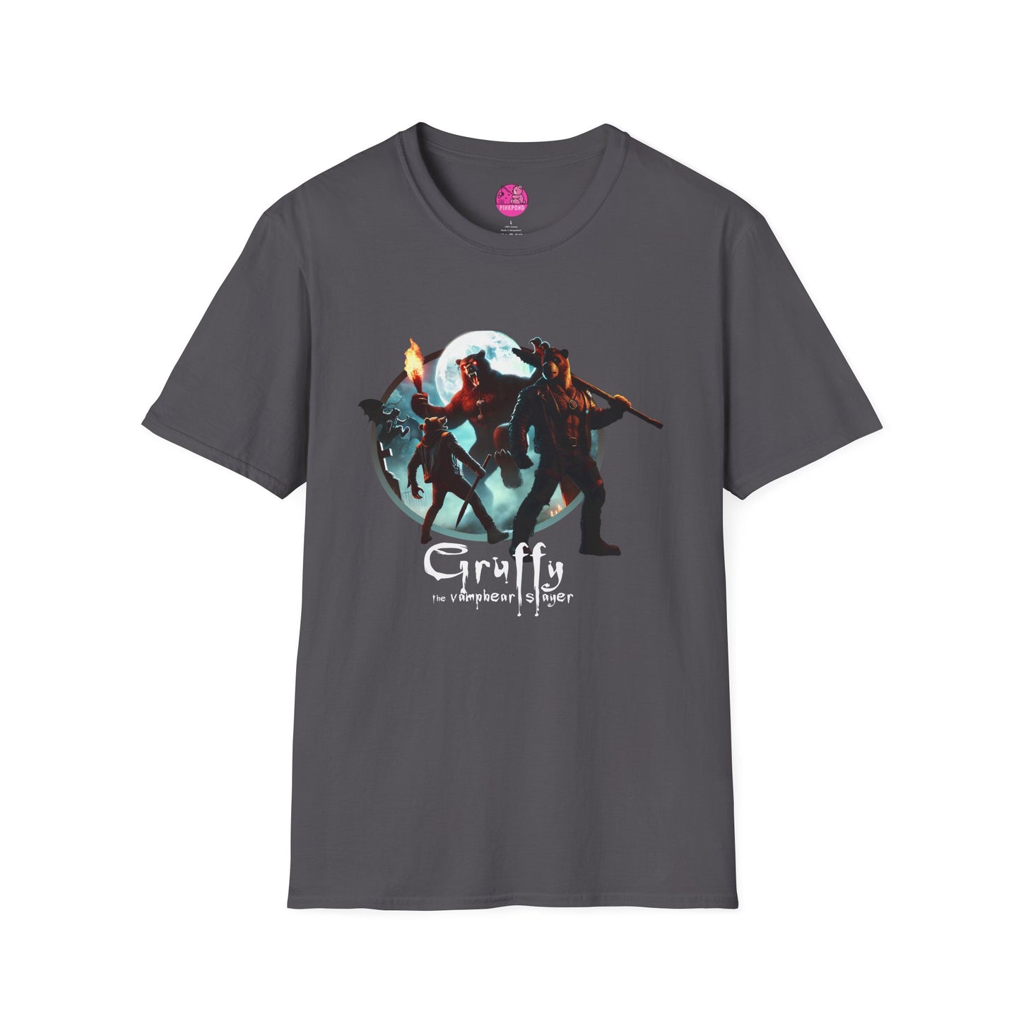 VampBear Slayer T-Shirt - Horror, Humour, and Chaos