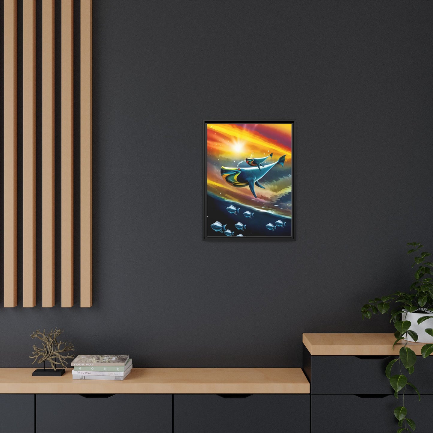 Celestial Whale by Andrew McCarter - Art Print