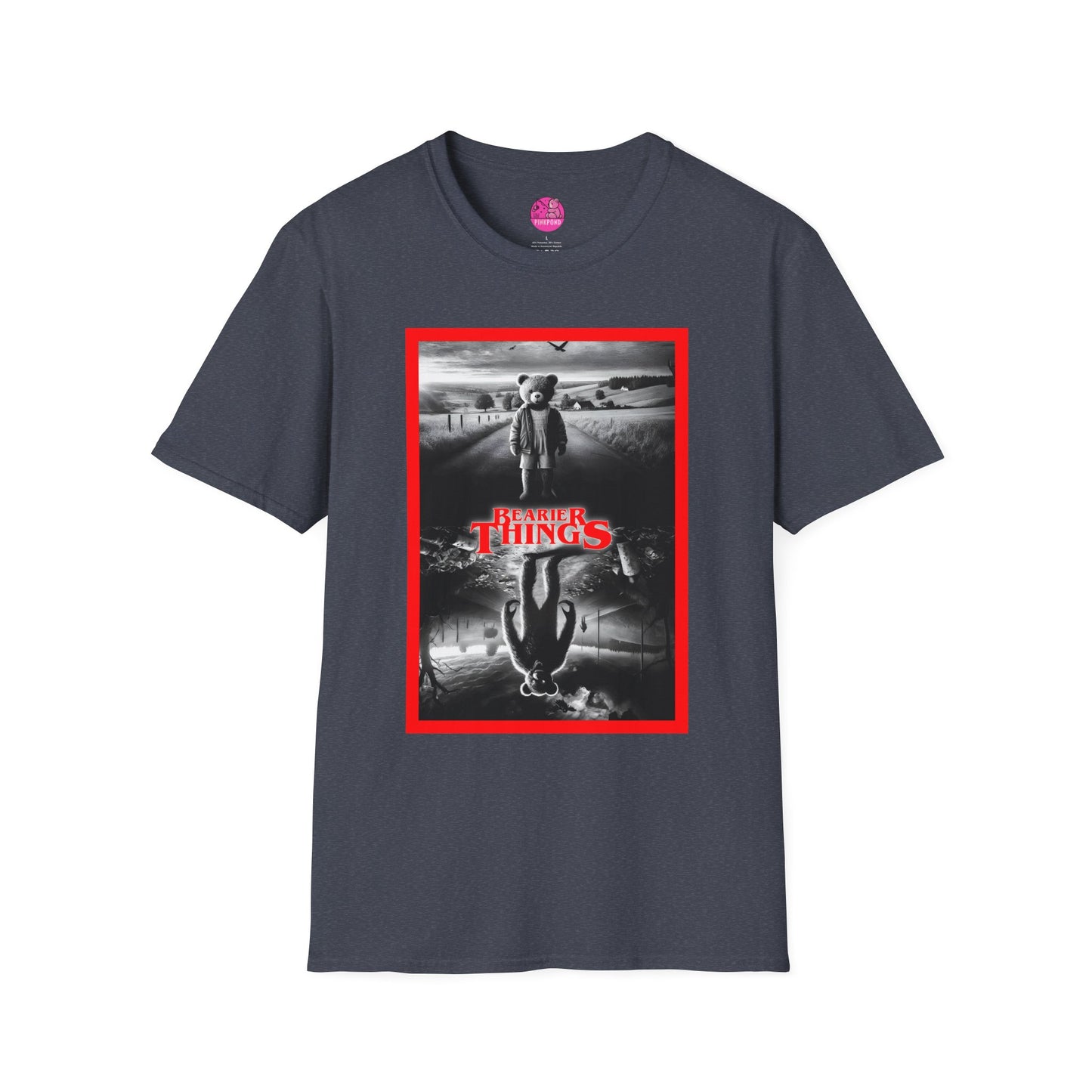 Bearier Things – Monochrome Horror T-Shirt