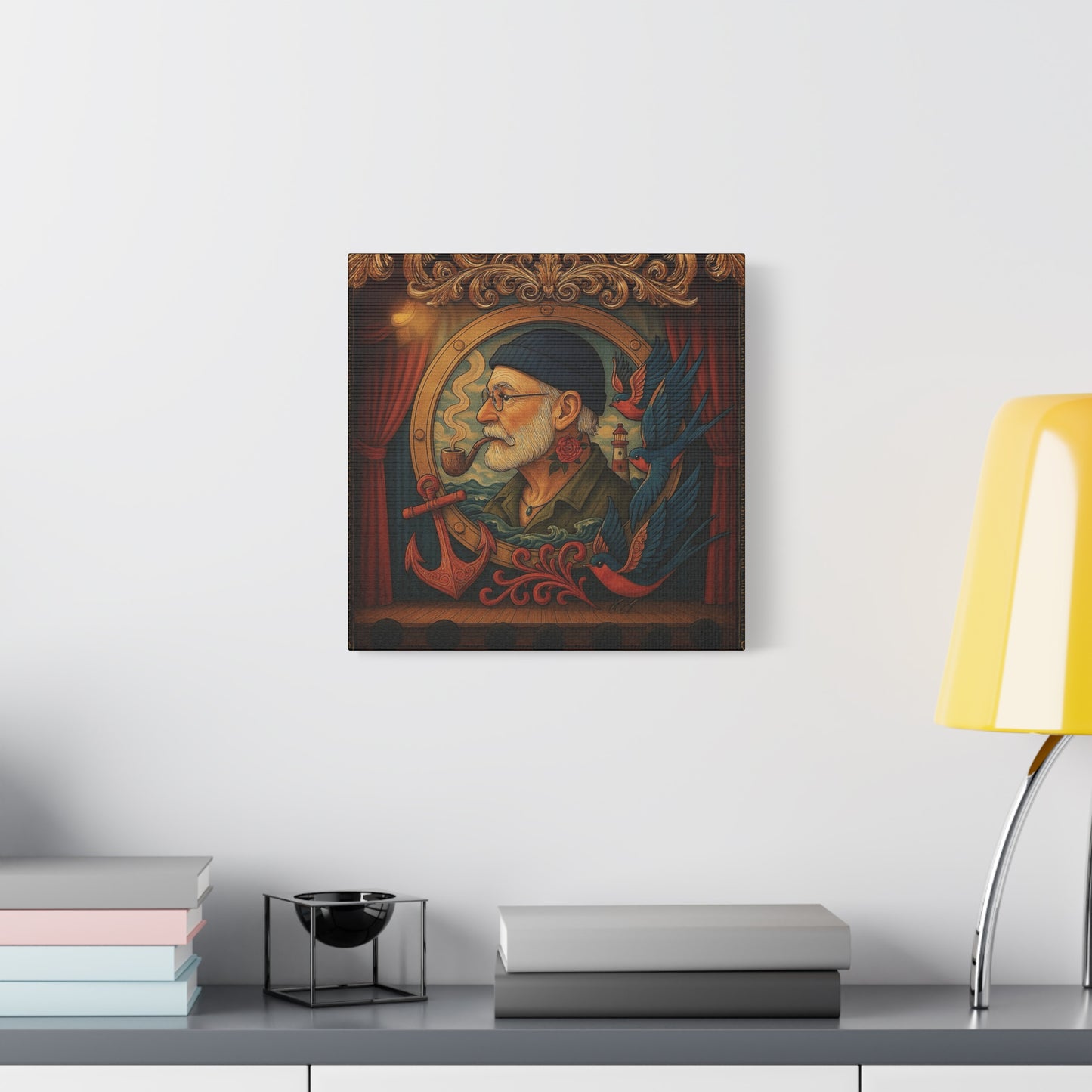 Canvas Wall Art - The Old Sailor’s Portrait