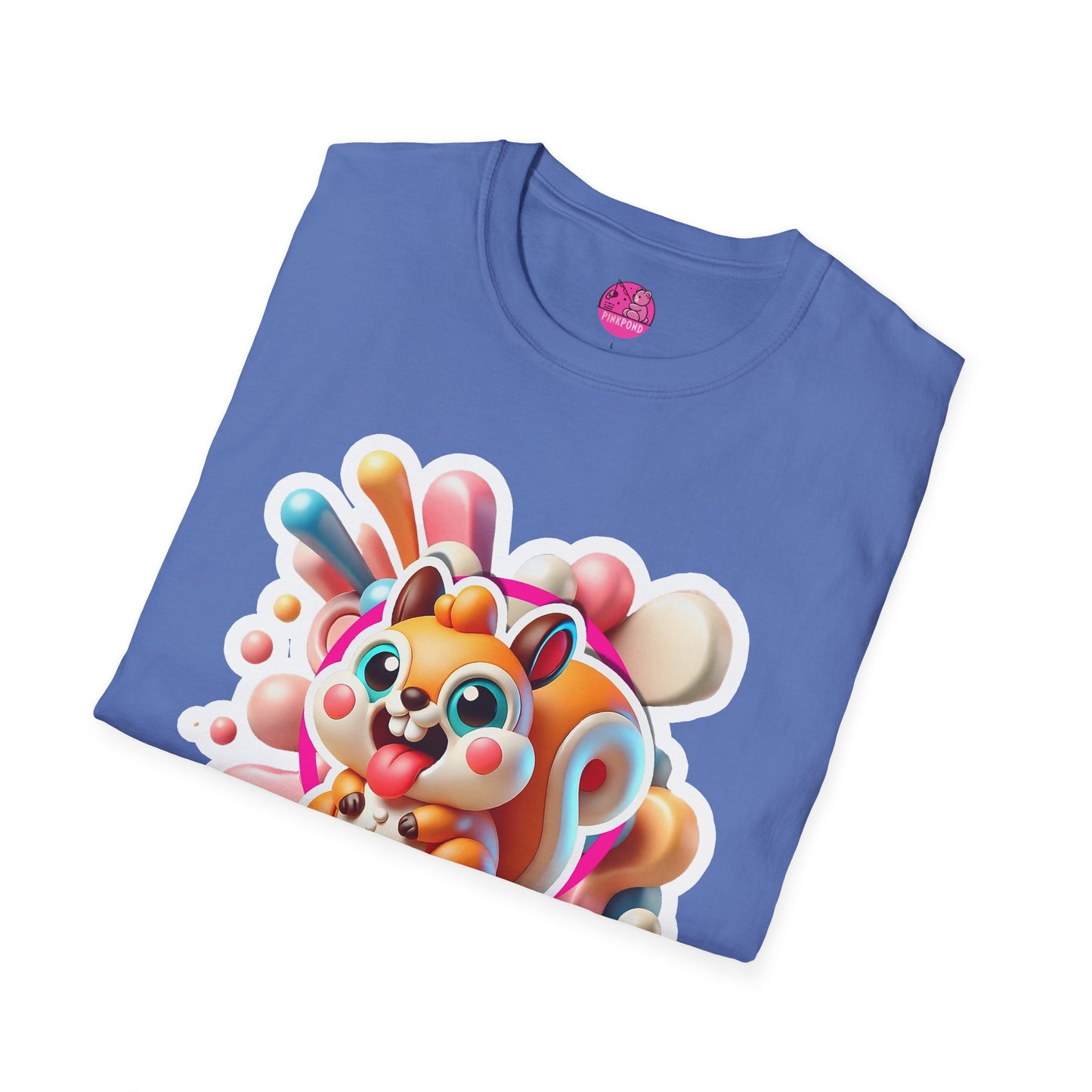 Cyril Squirrel T-Shirt - Nutty and Playful Unisex Tee for Fun-Lovers 🐿️✨