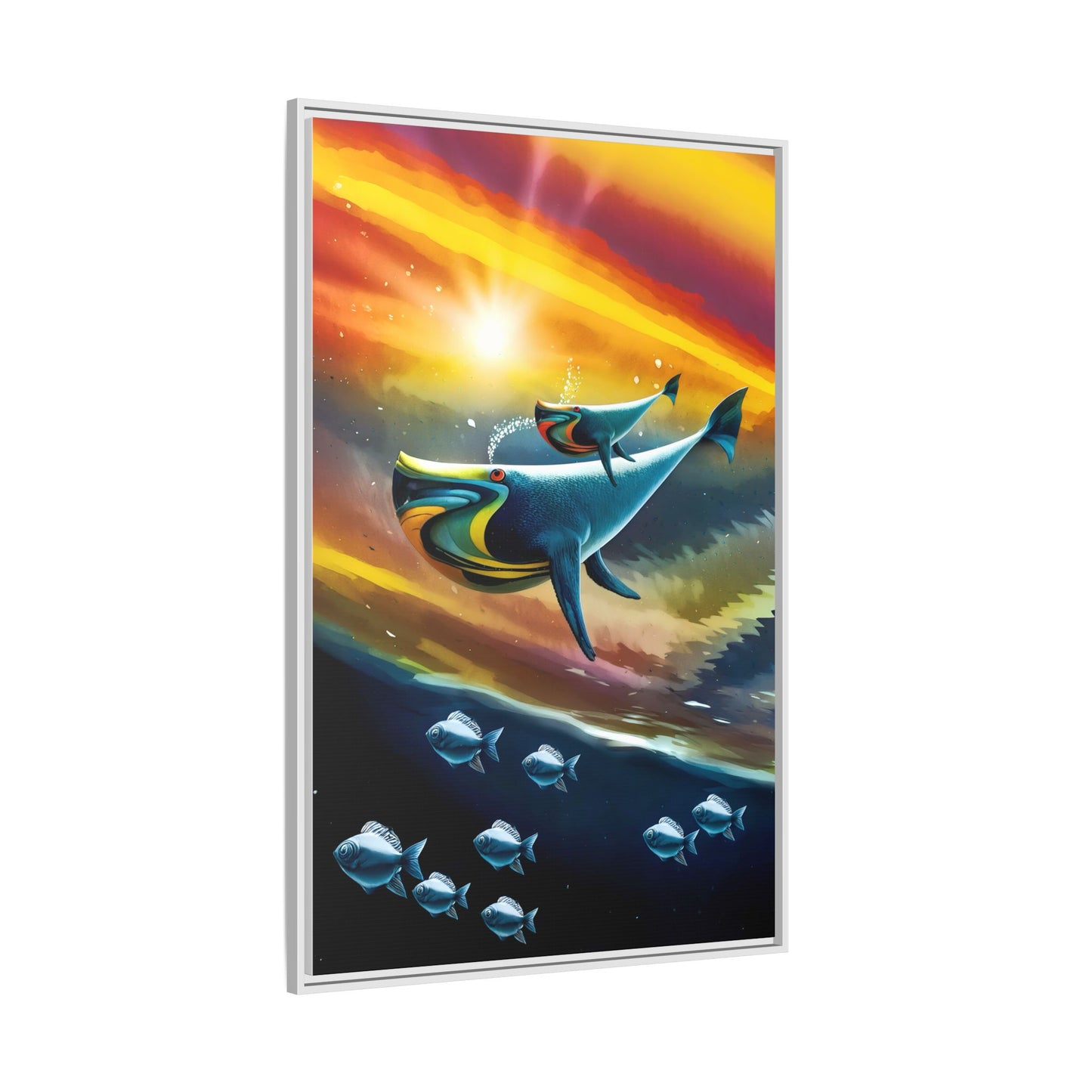 Celestial Whale by Andrew McCarter - Art Print