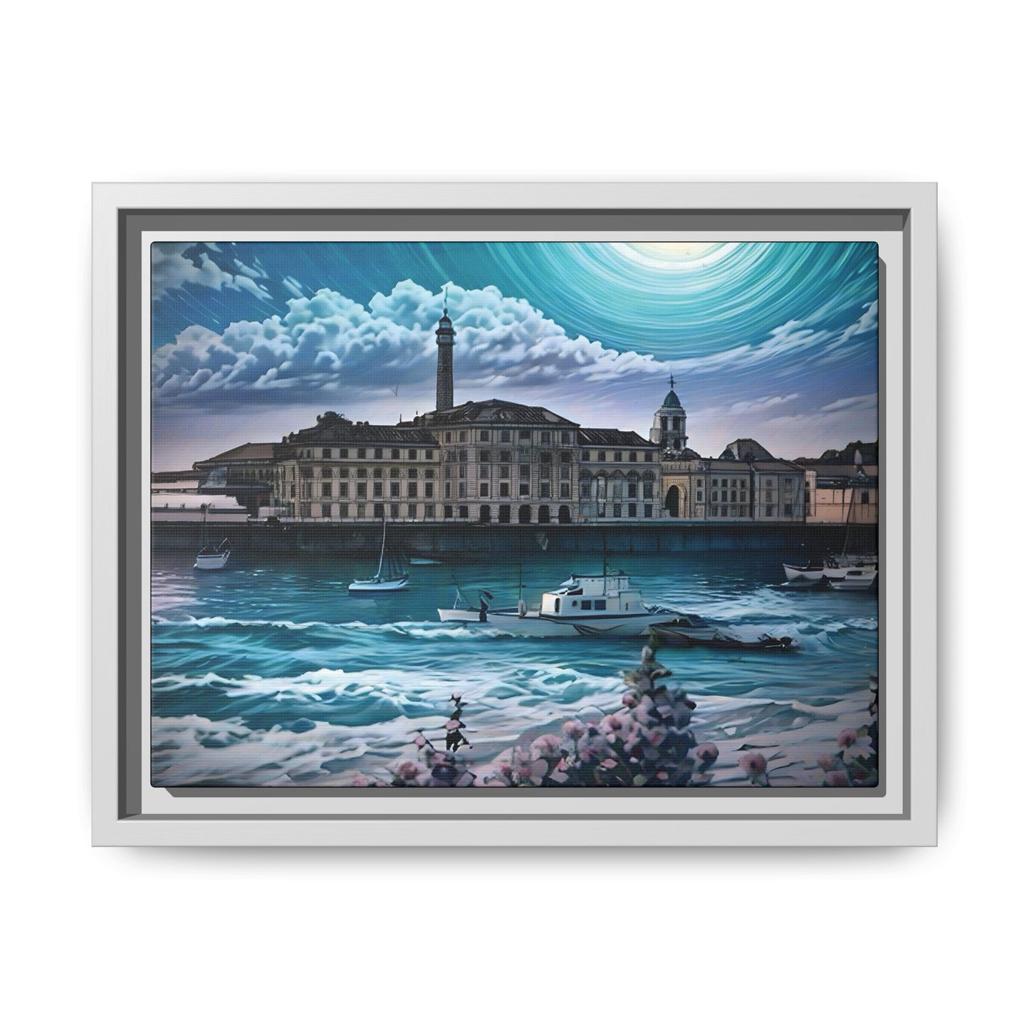 Tides of Time – Royal William Yard by Andrew McCarter - Canvas Print
