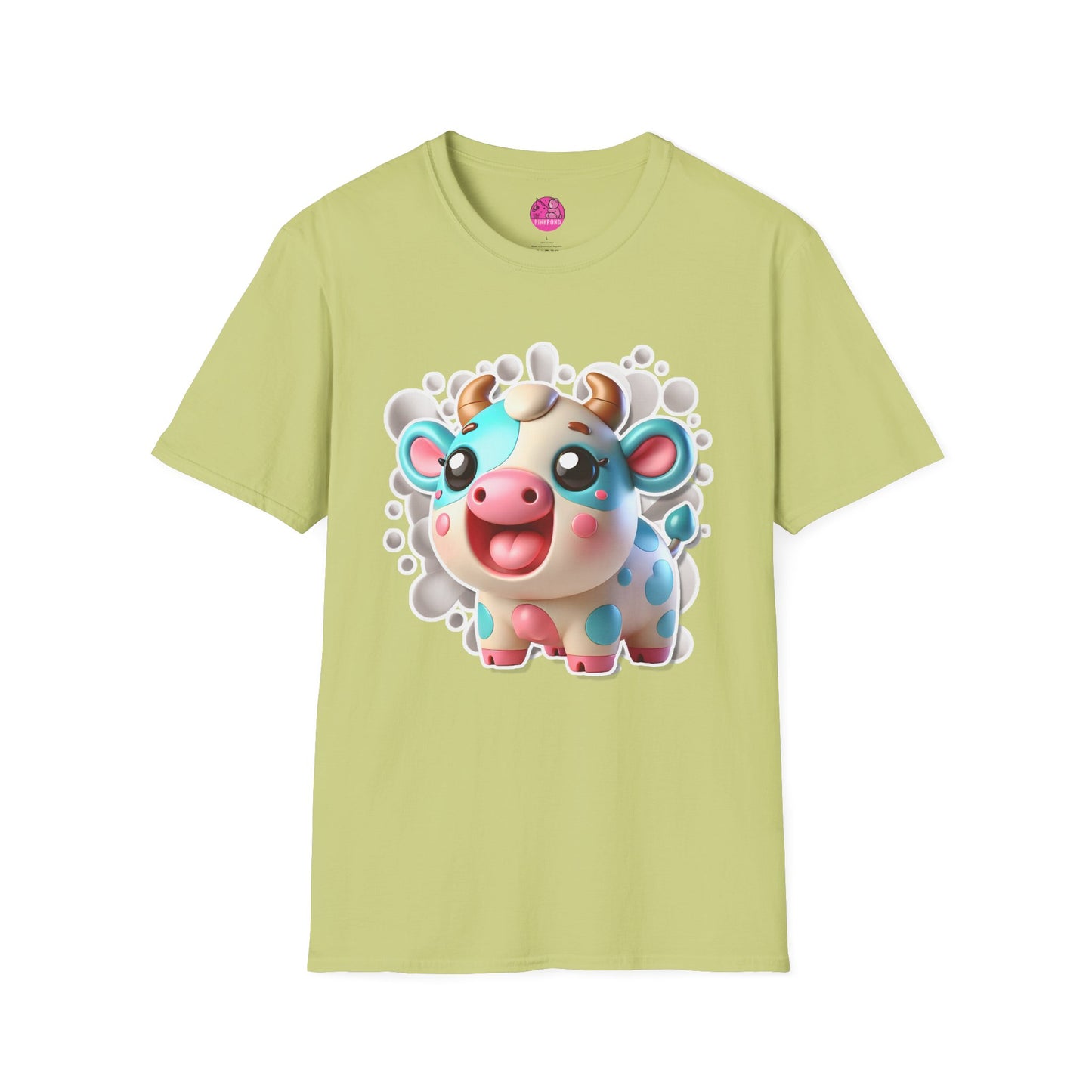 Carmen the Cow T-Shirt - Cute Farmyard Tee for Fun Fashion Fans