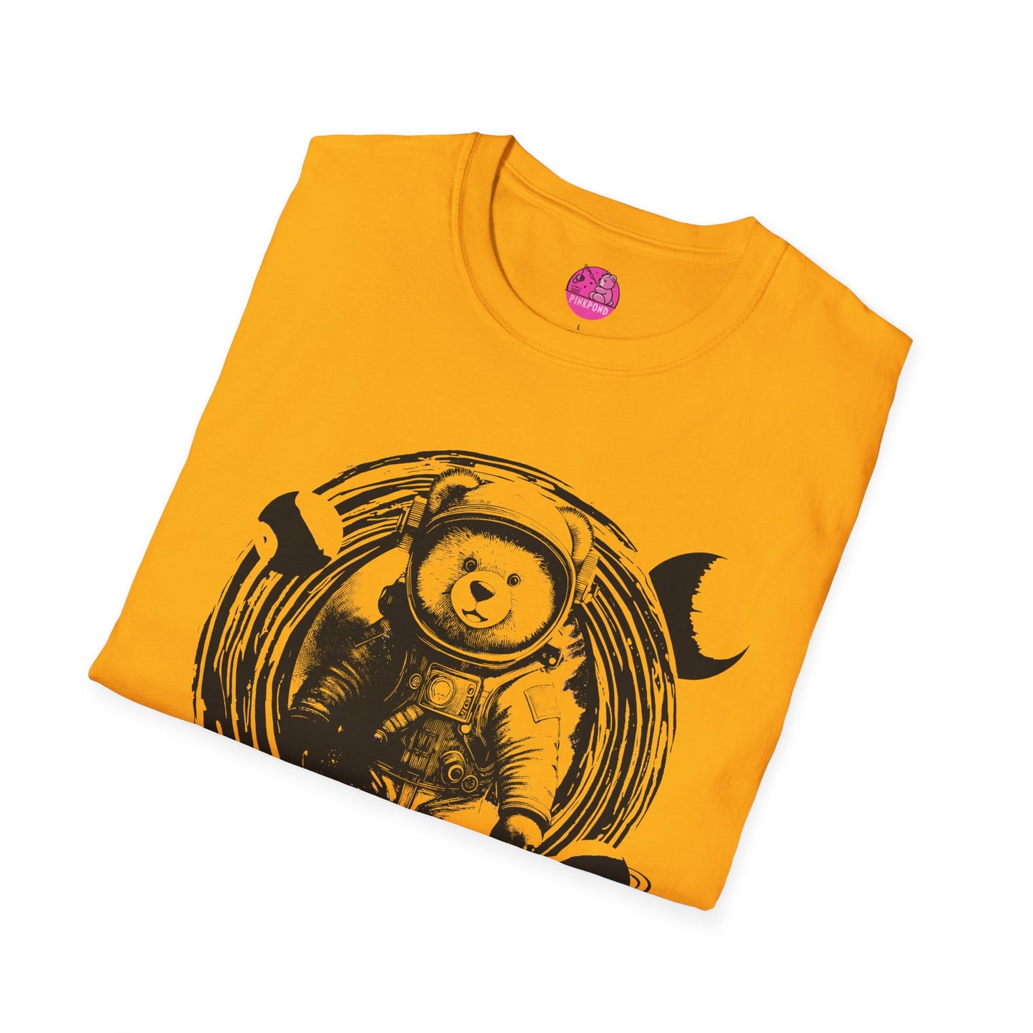 Galactic Explorer Cosmobear T-Shirt - Unisex Softstyle