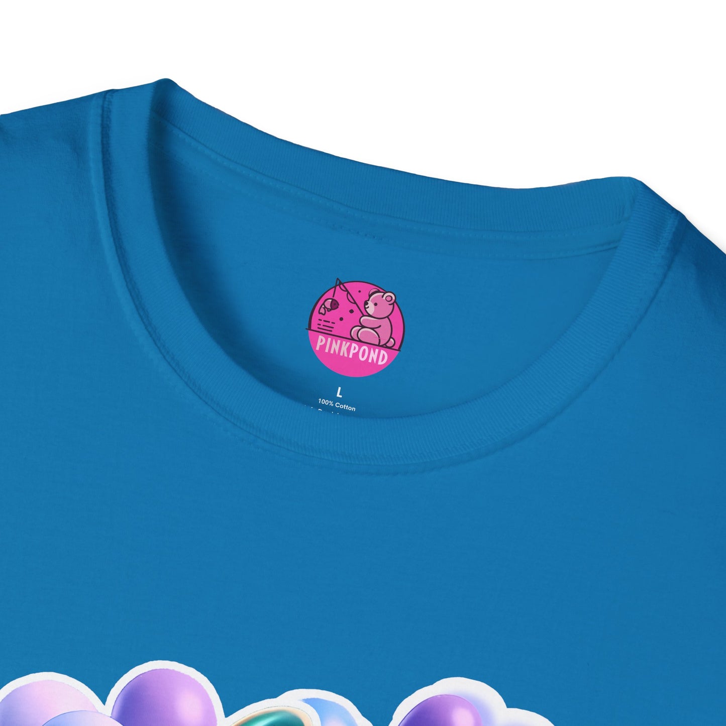 Alex Salmon Softstyle T-Shirt - Bright and Playful Fish Design for Ocean Lovers and Art Fans 🌊🐟