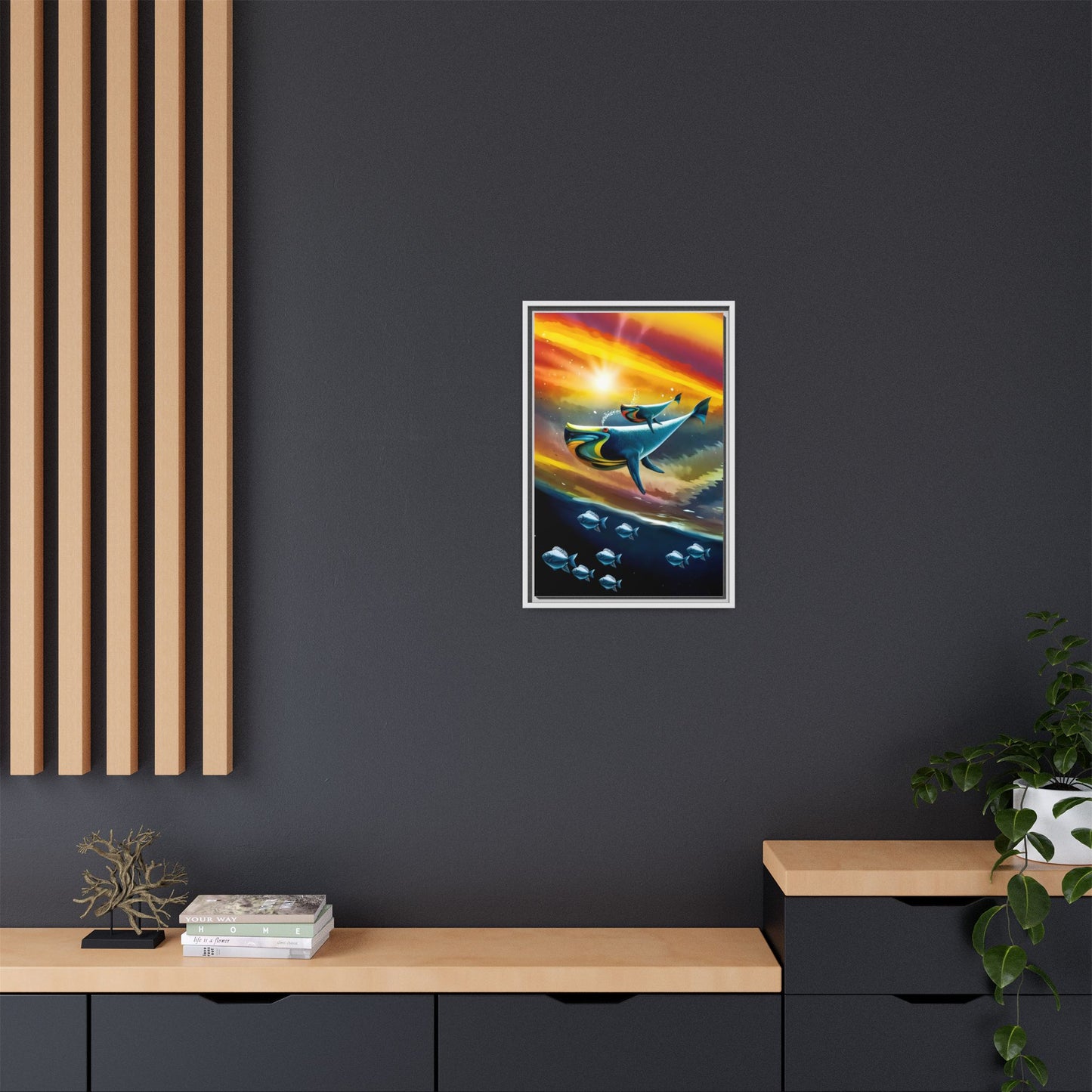 Celestial Whale by Andrew McCarter - Art Print
