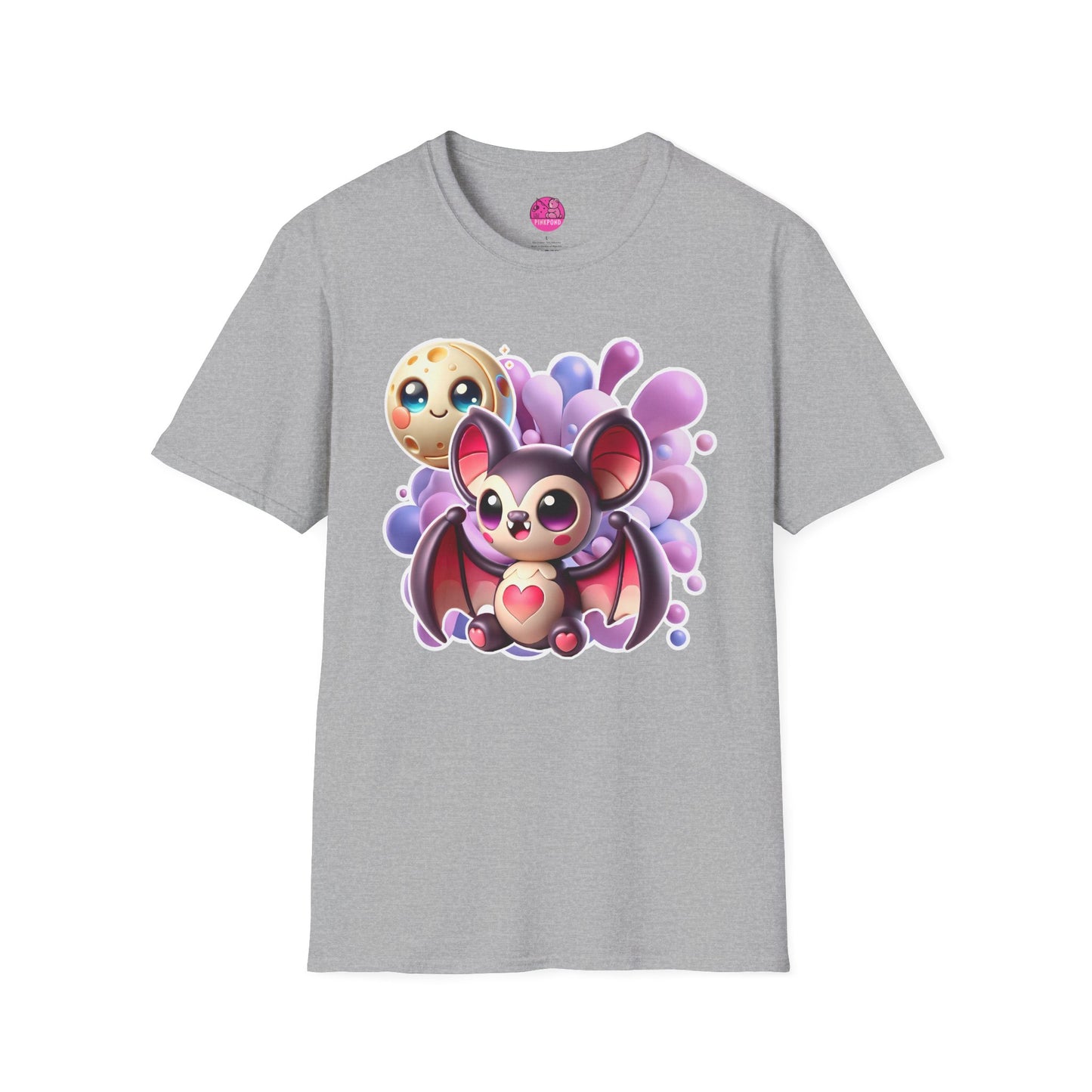 Viktor the Vampire Bat T-Shirt - Cute & Spooky Unisex Tee for Halloween Lovers