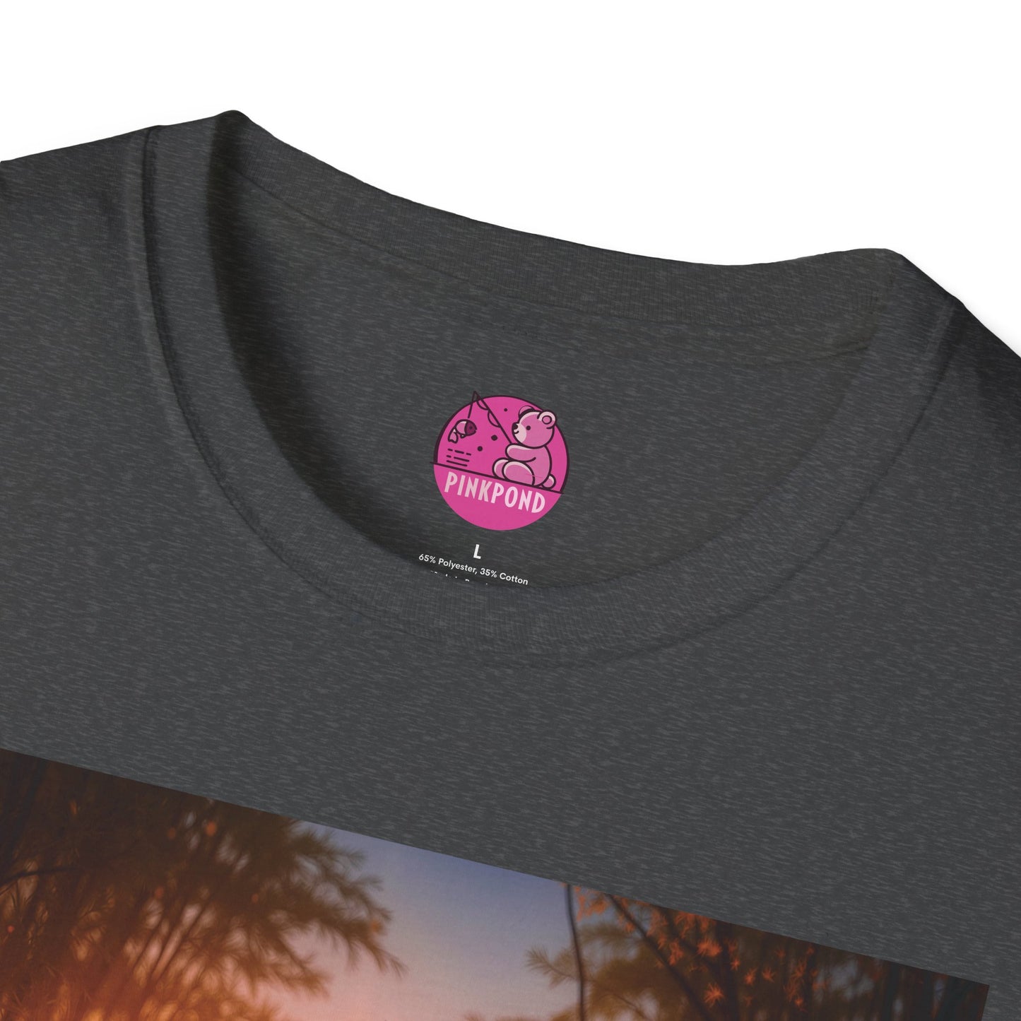 Meditating Bear Golden Hour T-Shirt