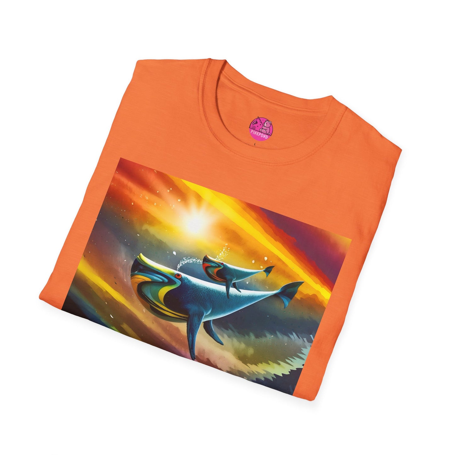 Celestial Whale Adventure T-Shirt