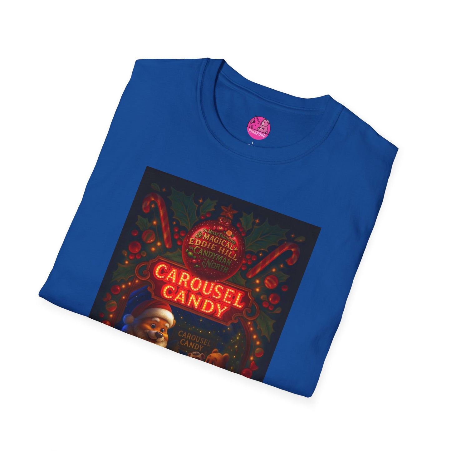 Carousel Candy Christmas T-Shirt — Eddie Hill, The Candyman of the North