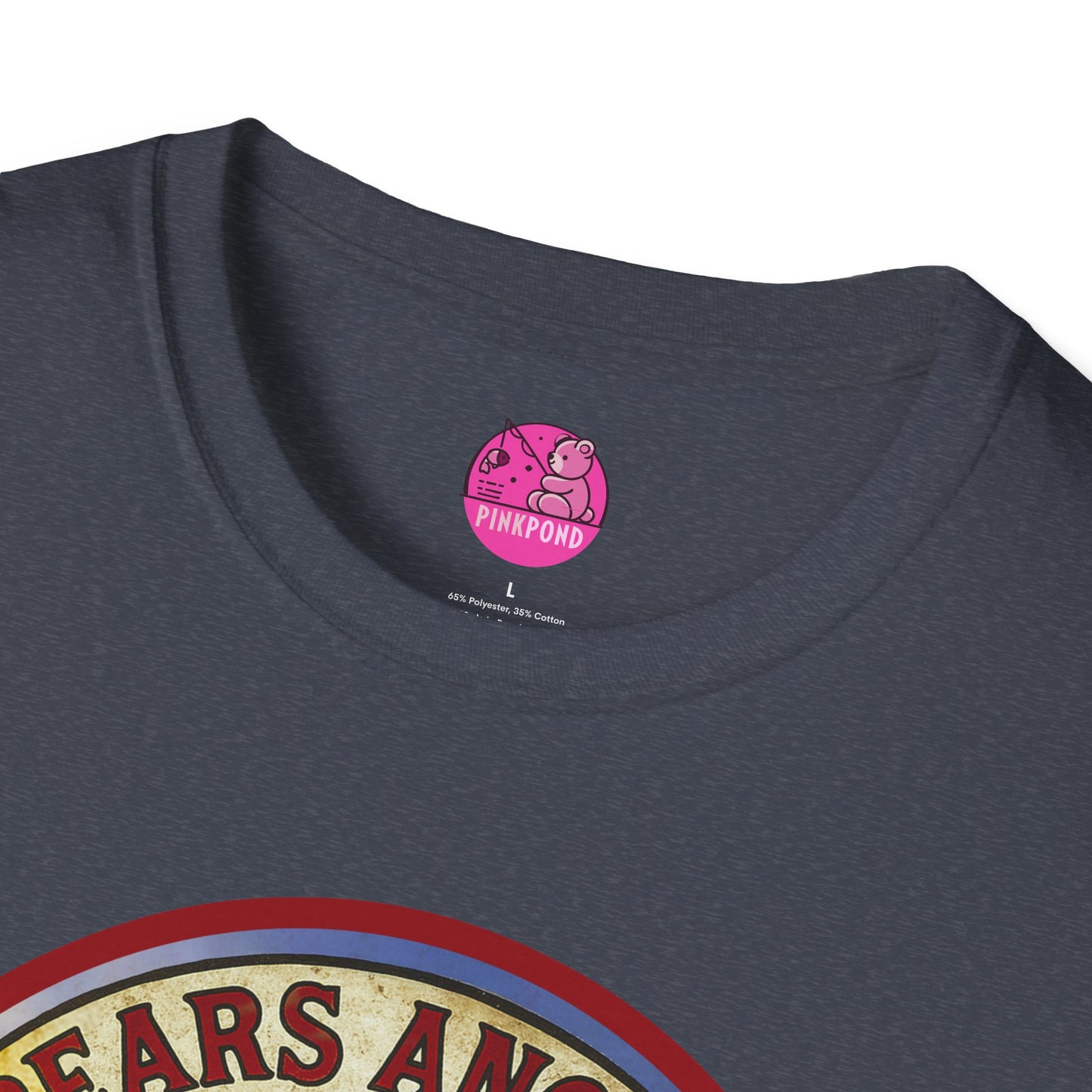 Biker Bear T-Shirt - Bears Angels Roundel, Ride With Pride