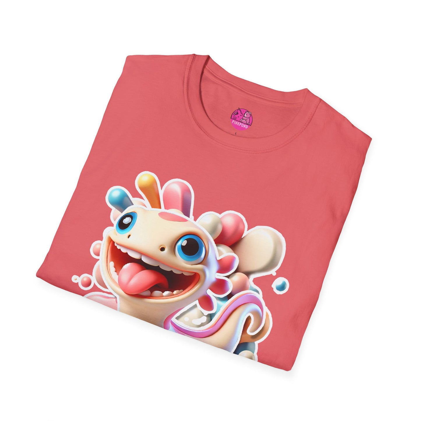 Gordon Gekko T-Shirt – The Lively Lizard with a Big Personality! - Unisex Softstyle Tee