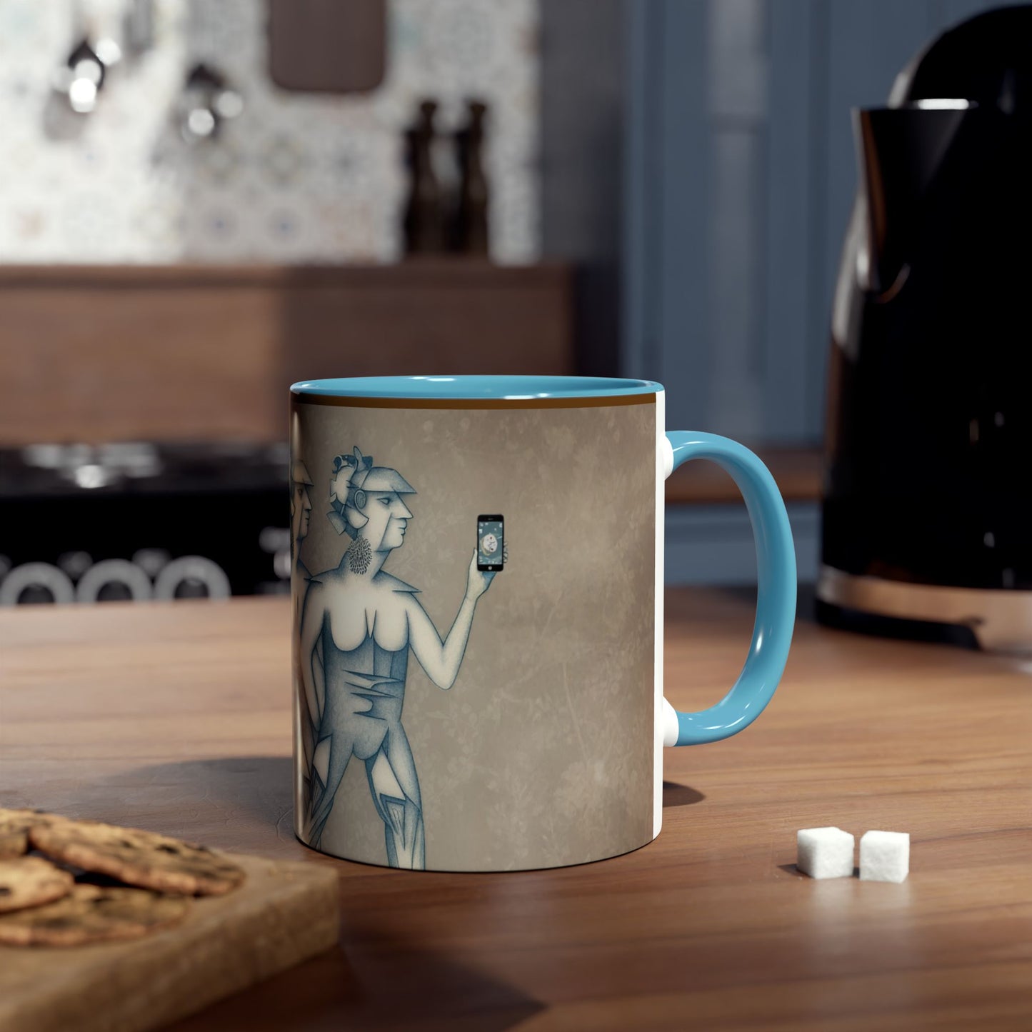Modern Mythology Mug - the March of Time