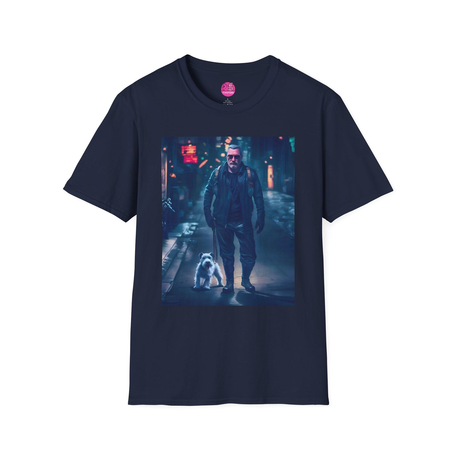 Midnight Stroll Graphic T-Shirt - Artwork by Andrew McCarter
