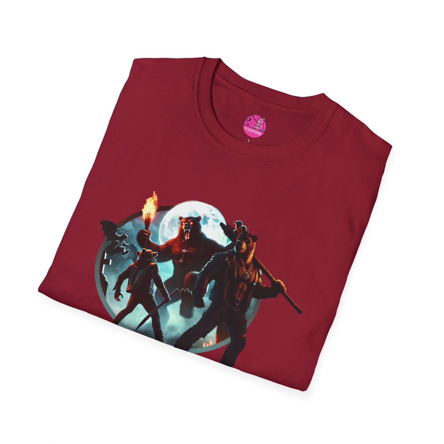 VampBear Slayer T-Shirt - Horror, Humour, and Chaos
