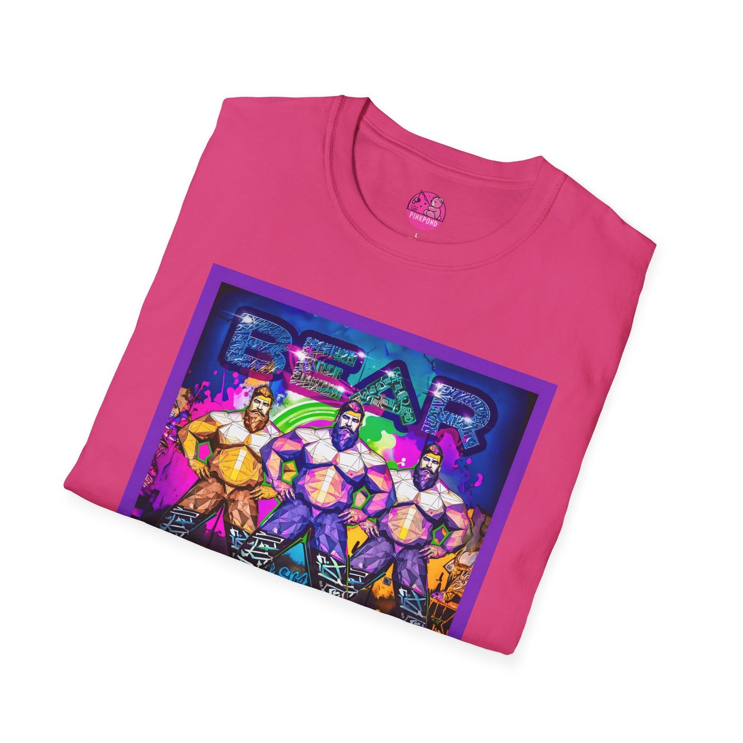BEAR BAIT – Neon Edition Graphic T-Shirt
