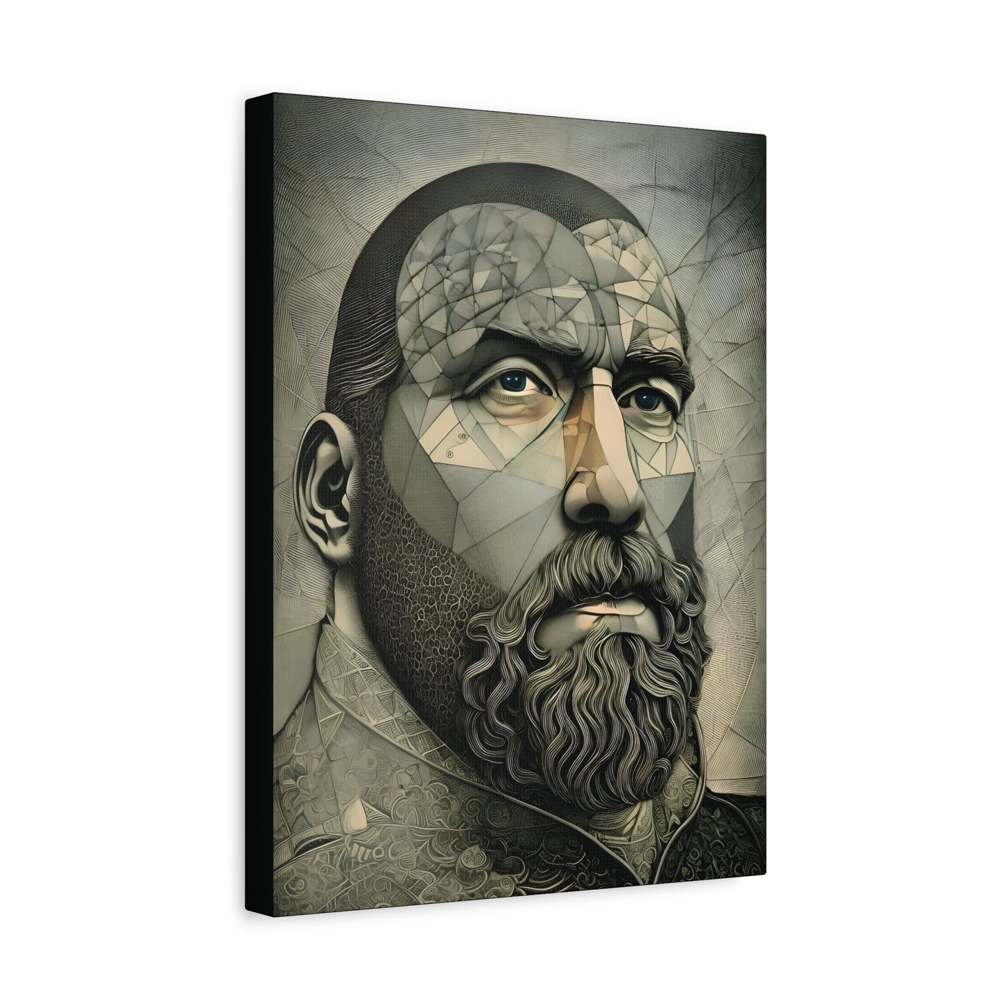 Fractured Peace - Fine Art Print by Andrew McCarter adapted from a drawing by David Lake