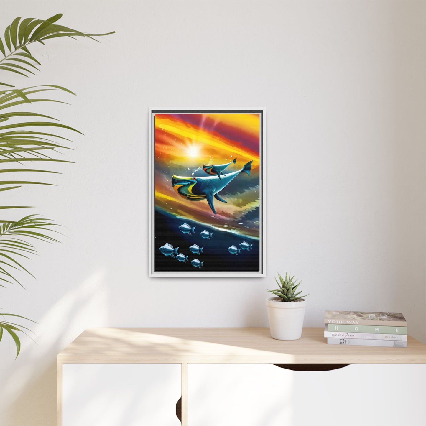 Celestial Whale by Andrew McCarter - Art Print