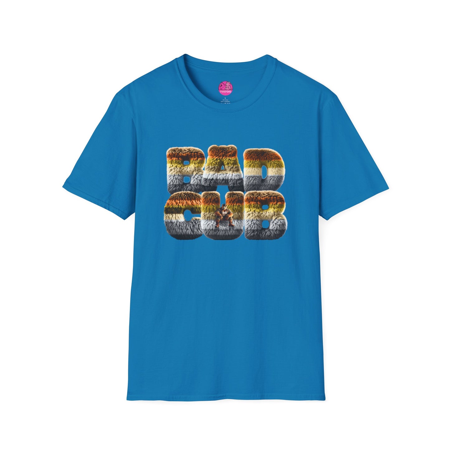 Pride Fur T-Shirt - Bad Cub Bear Pride Tee