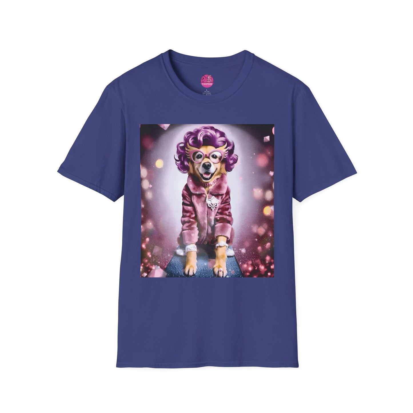 Dame Edna Labrador Dog T-Shirt - Fabulous & Fetching