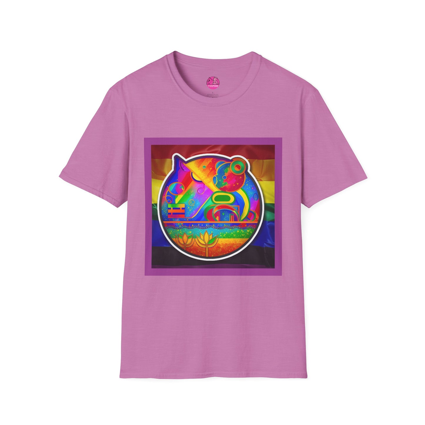 Abstract Bear Pride T-Shirt