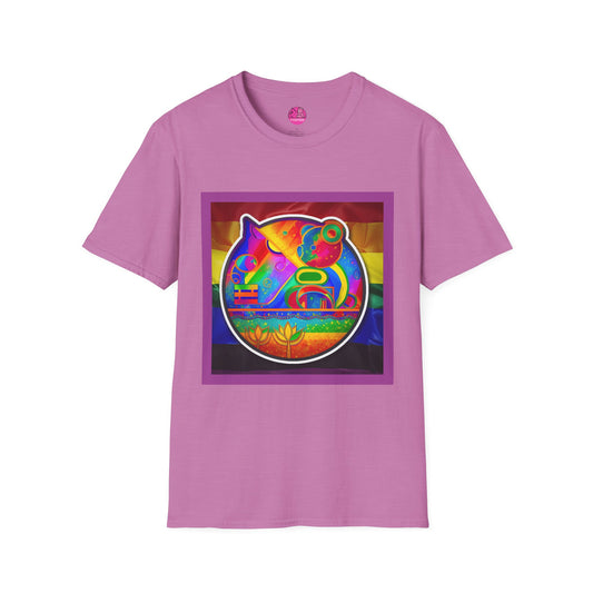 Abstract Bear Pride T-Shirt