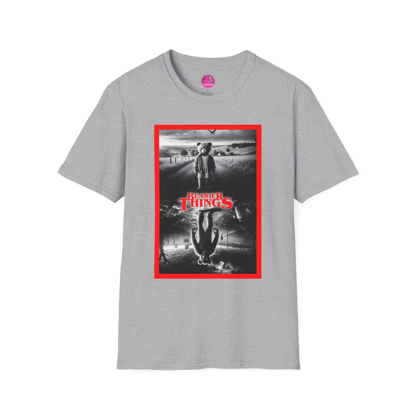 Bearier Things – Monochrome Horror T-Shirt