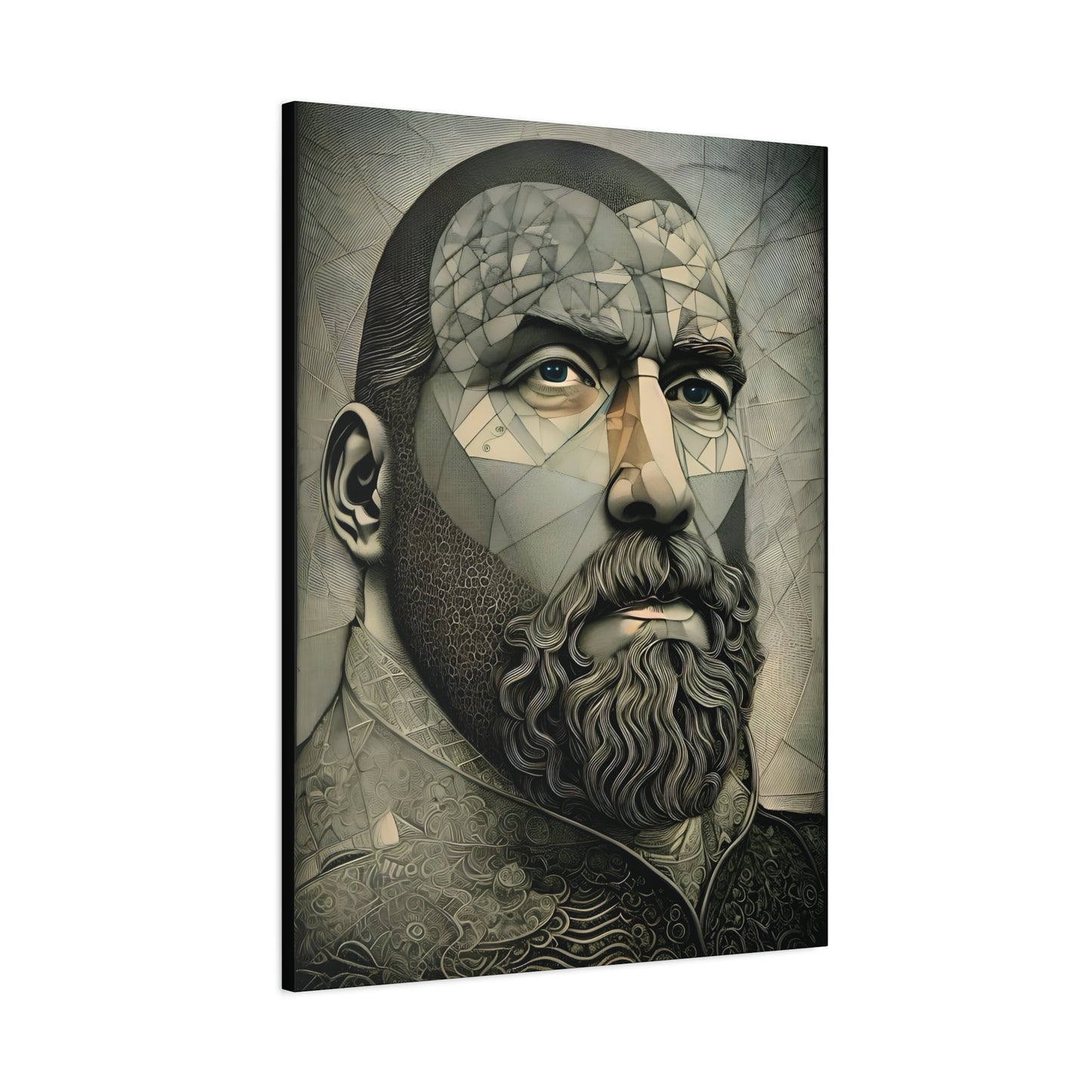 Fractured Peace - Fine Art Print by Andrew McCarter adapted from a drawing by David Lake