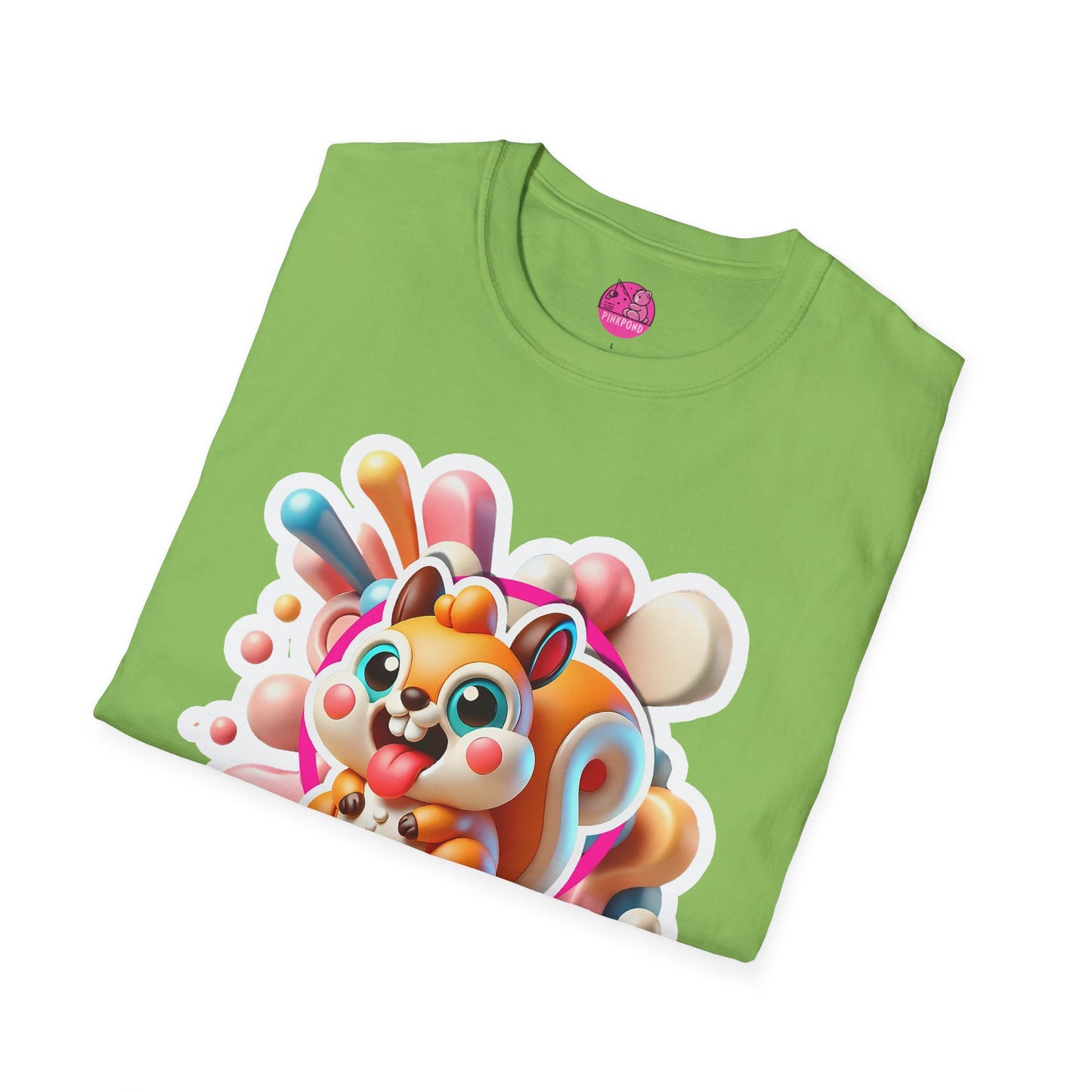Cyril Squirrel T-Shirt - Nutty and Playful Unisex Tee for Fun-Lovers 🐿️✨