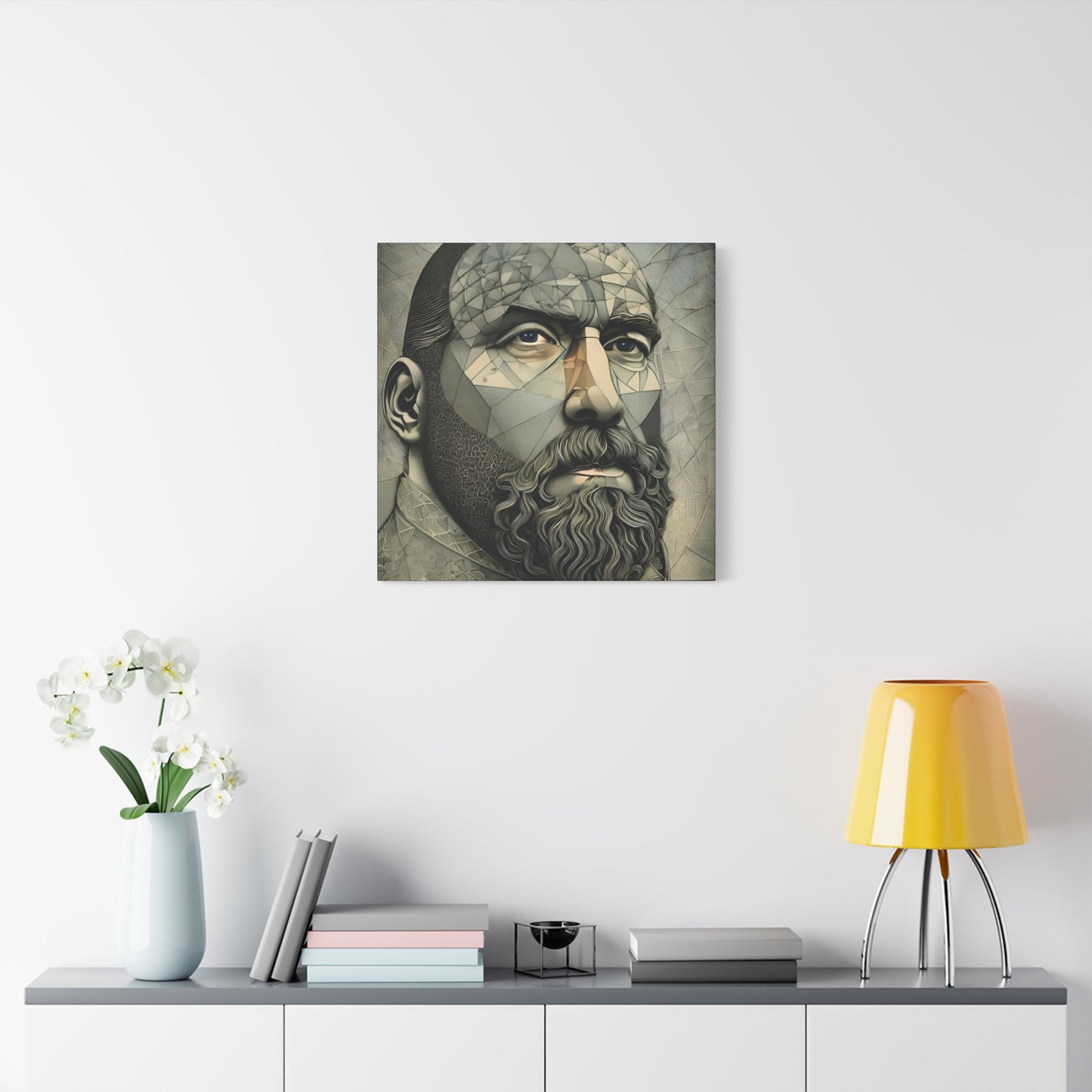 Fractured Peace -  Fine Art Print by Andrew McCarter adapted from a drawing by David Lake