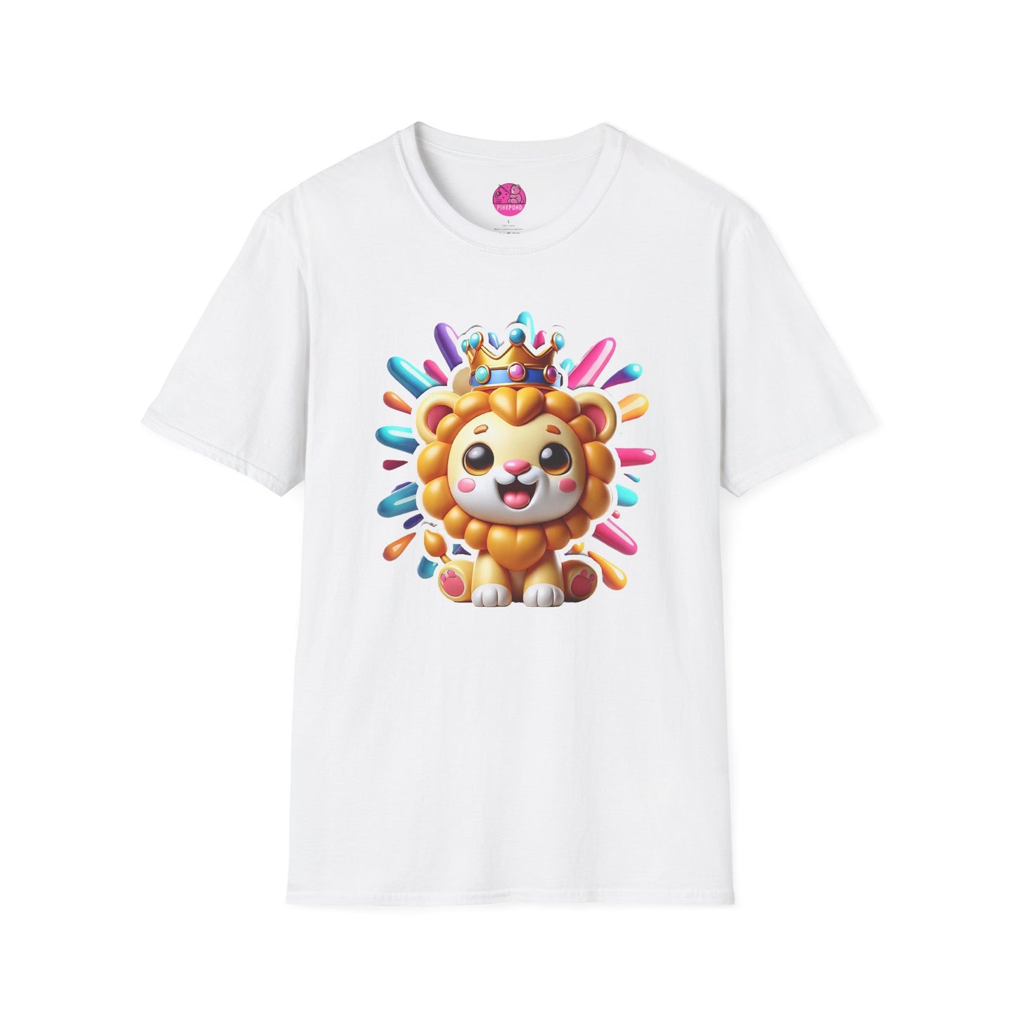 Leon the Lion King Unisex T-Shirt - Fun and Funky Jungle Tee