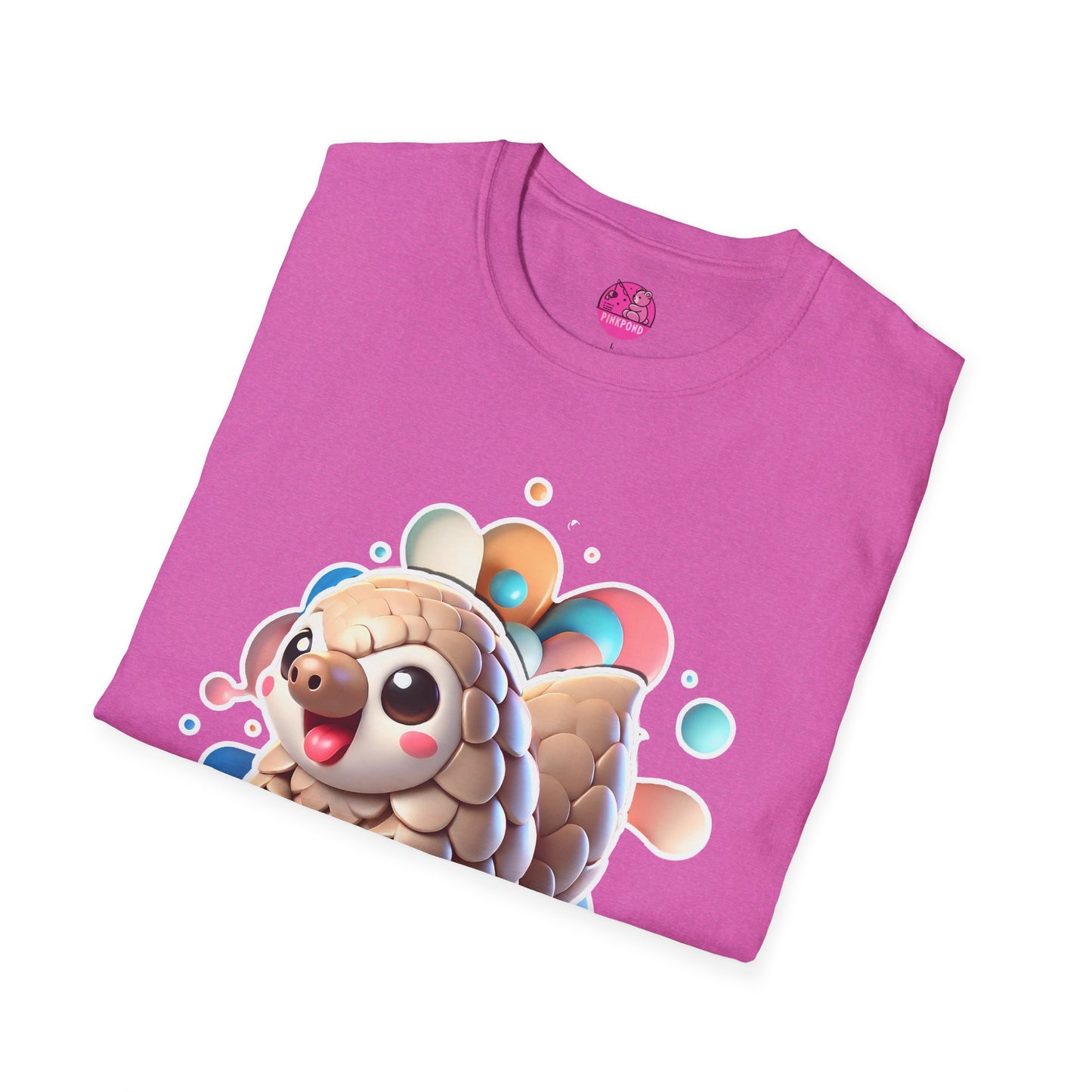 Pangolin Unisex T-Shirt - Peter the Pangolin Design