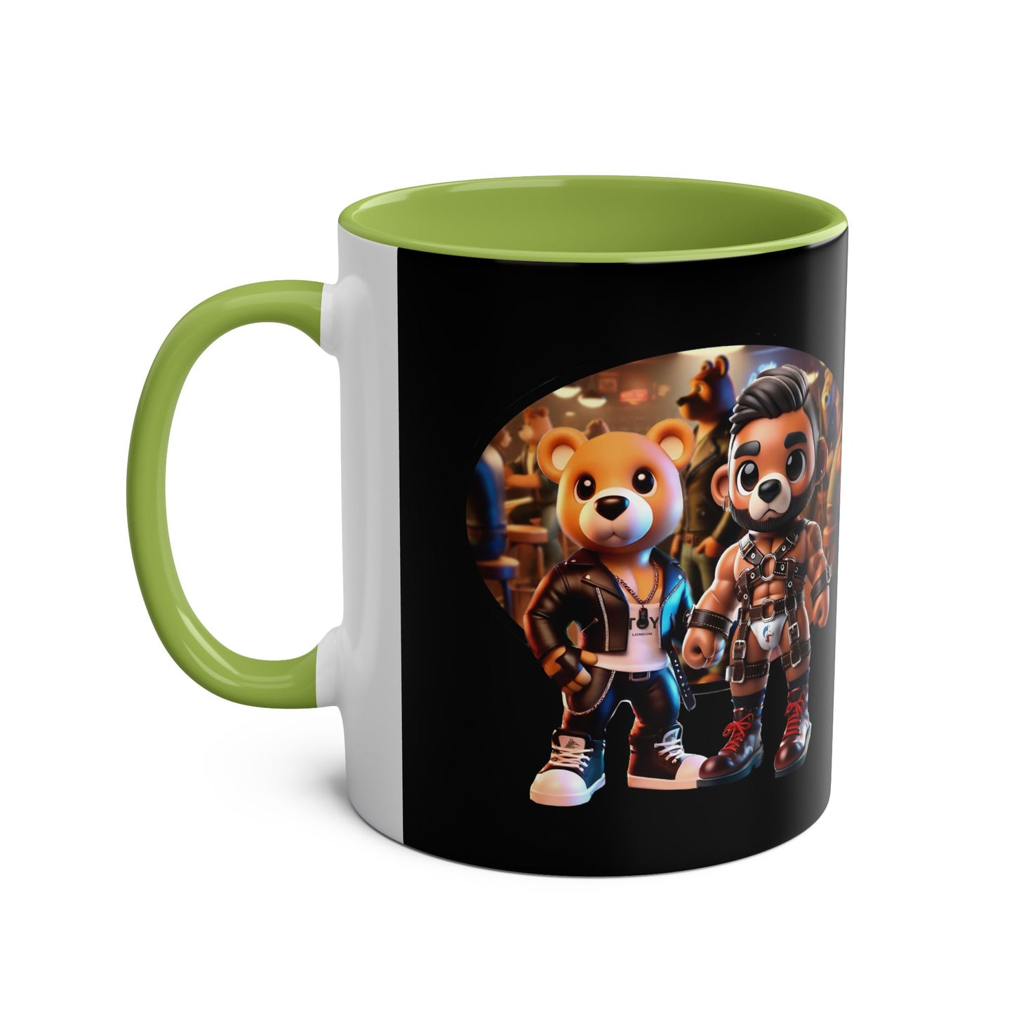 Bear Cubs on the Town - Pride Ceramic Mug