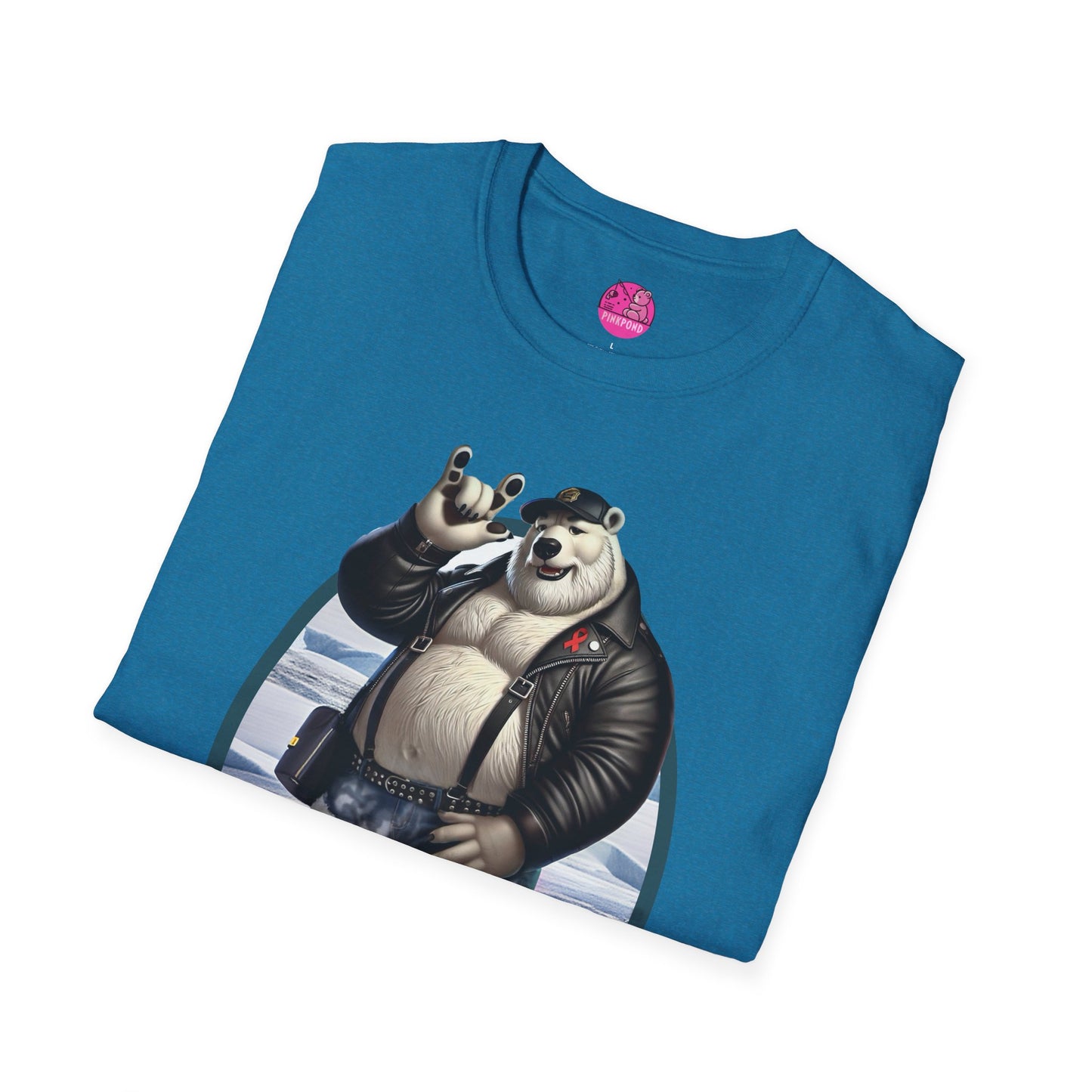 Artic Rebel Polar Bear Love Graphic Tee - ASL Love Sign
